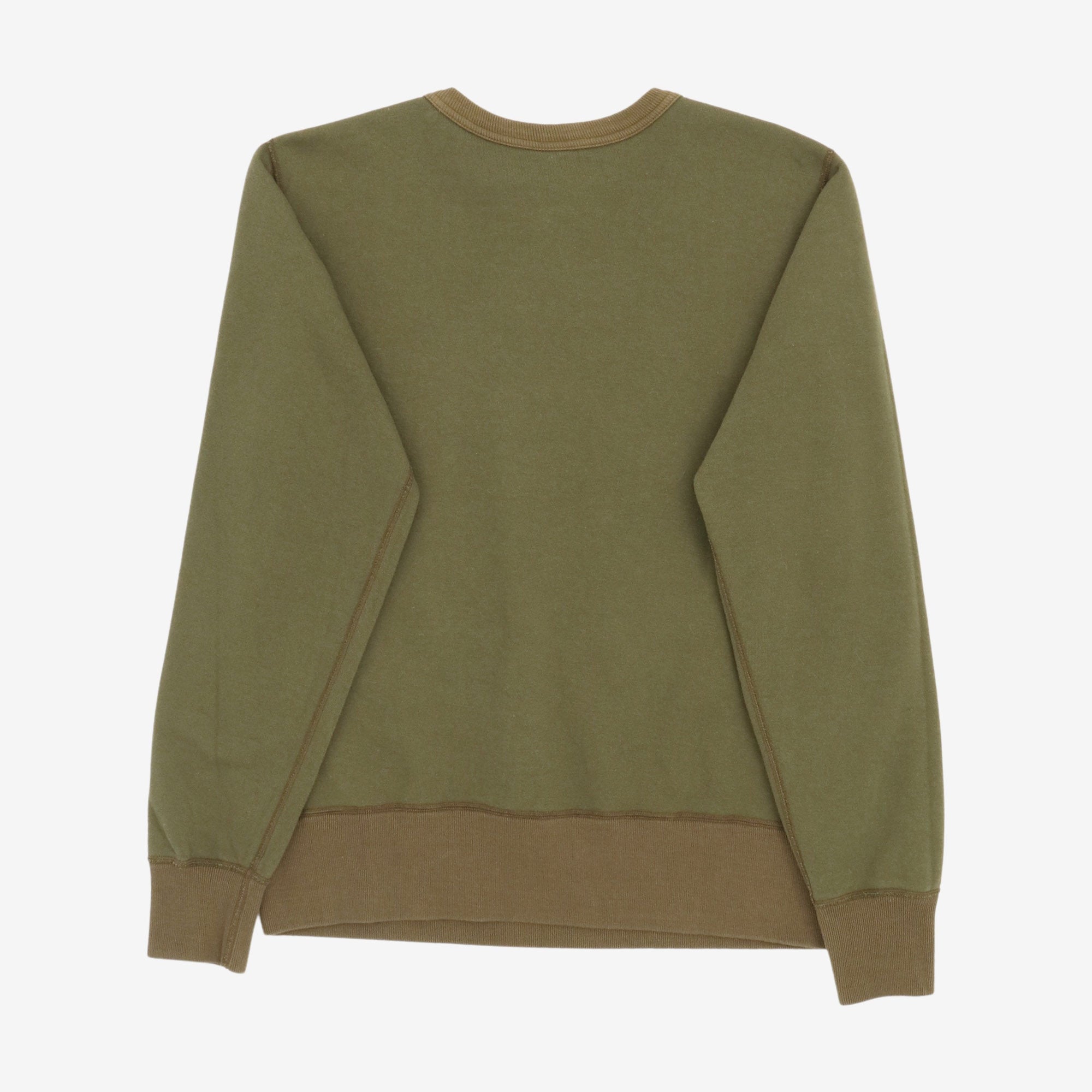 4 Needle Plain Sweatshirt