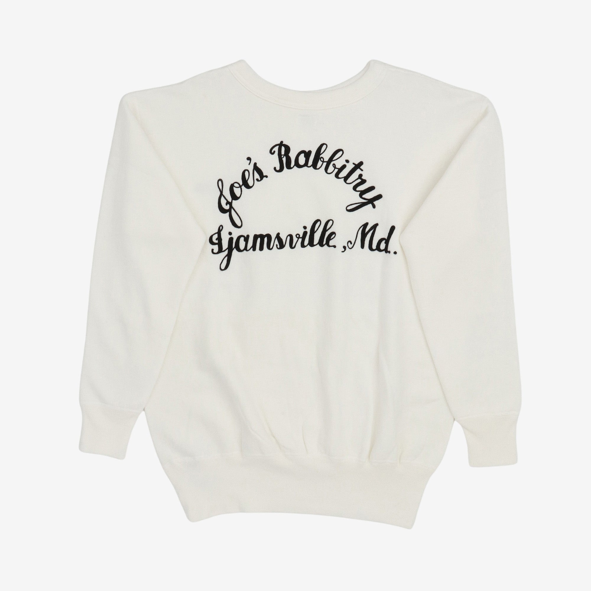 Embroidered Loopwheel Sweatshirt