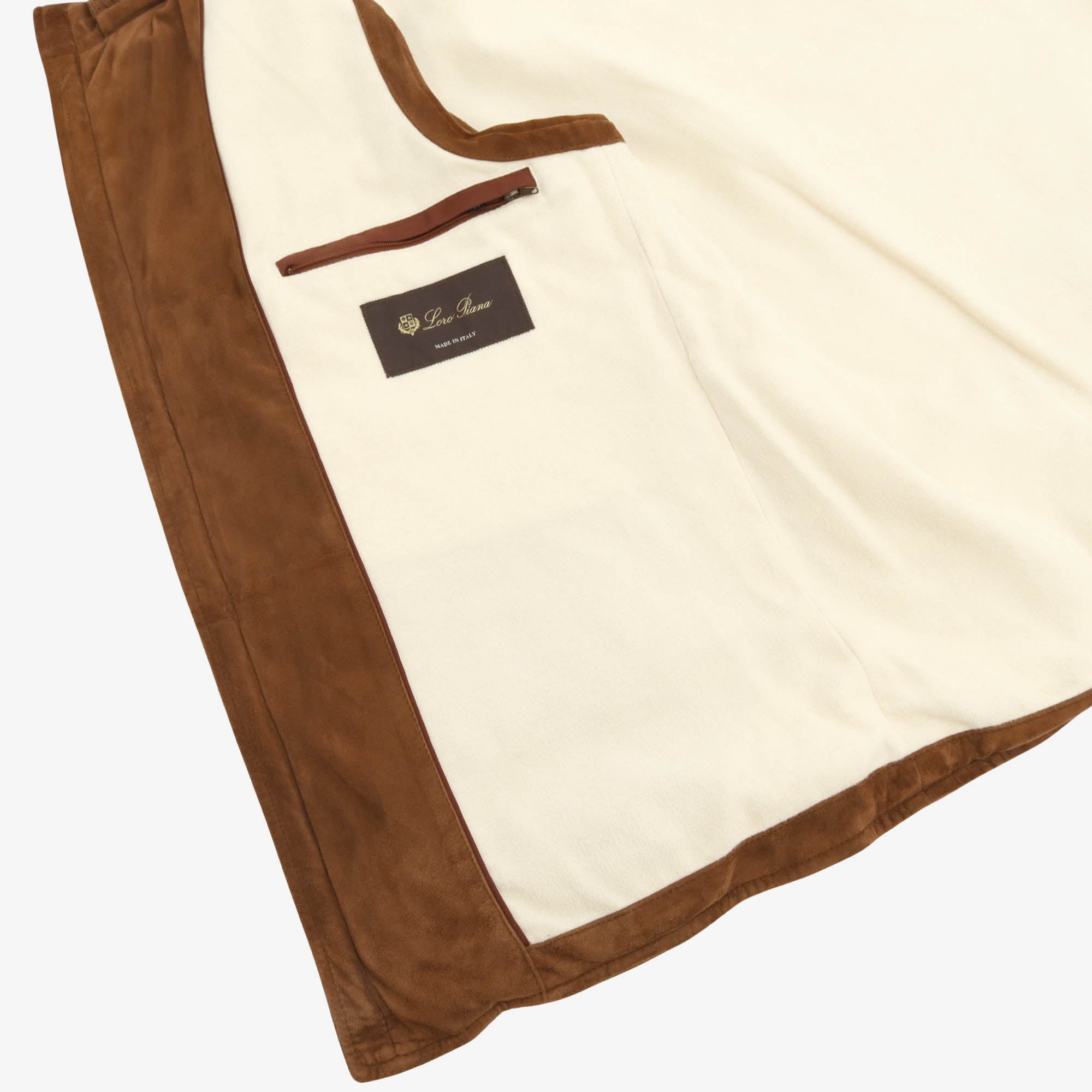 Suede Padded Vest