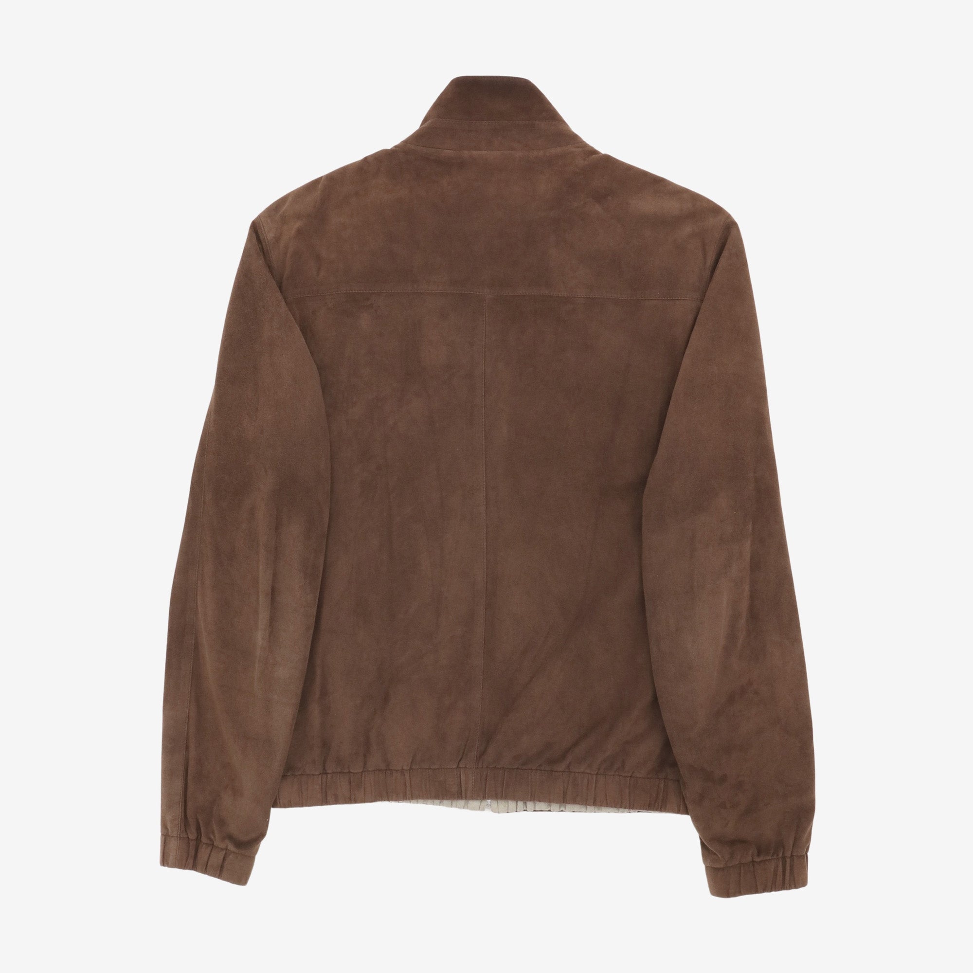 Suede Zip Bomber