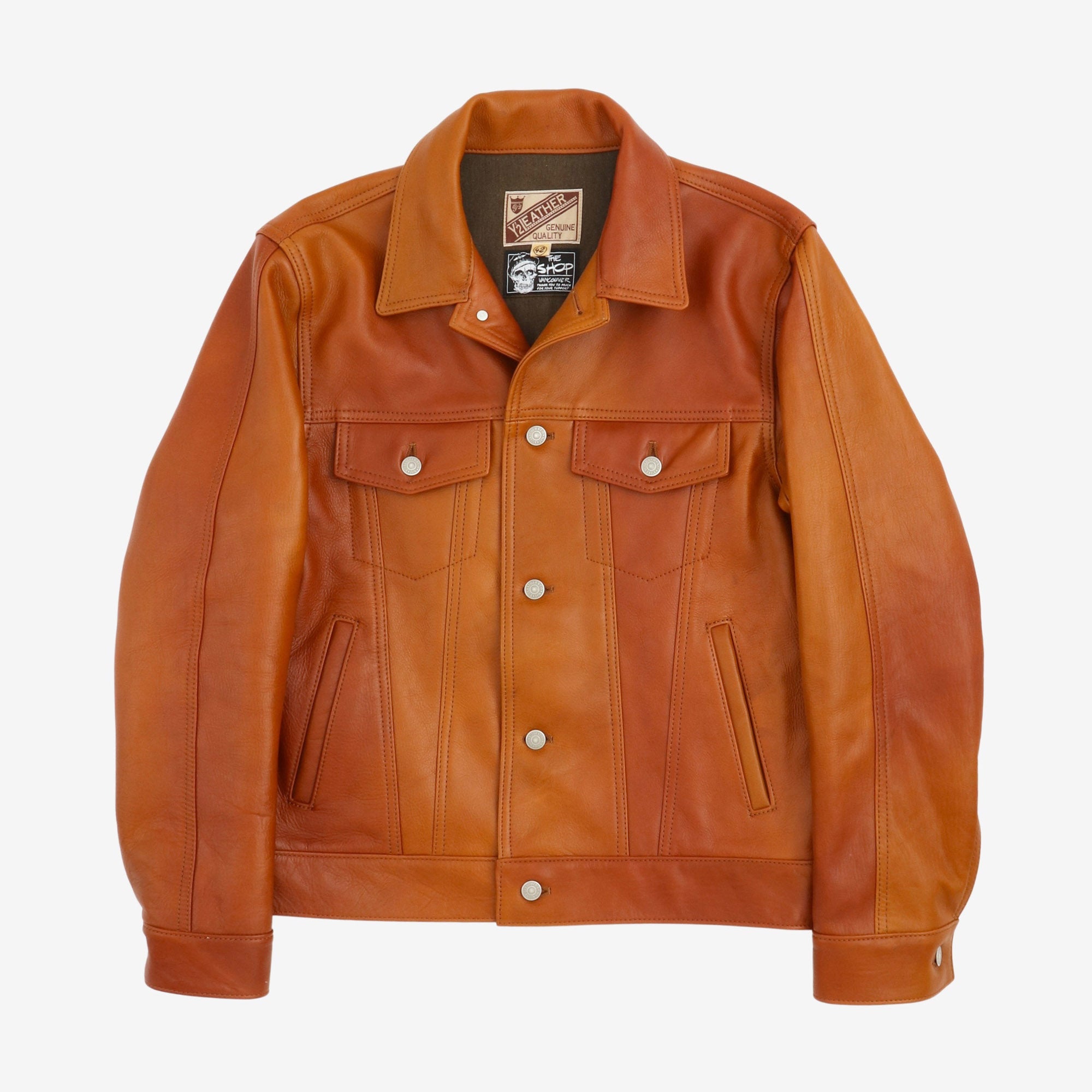 Kakishibu HD-03 Type 3 Leather Jacket (The Shop Vancouver)