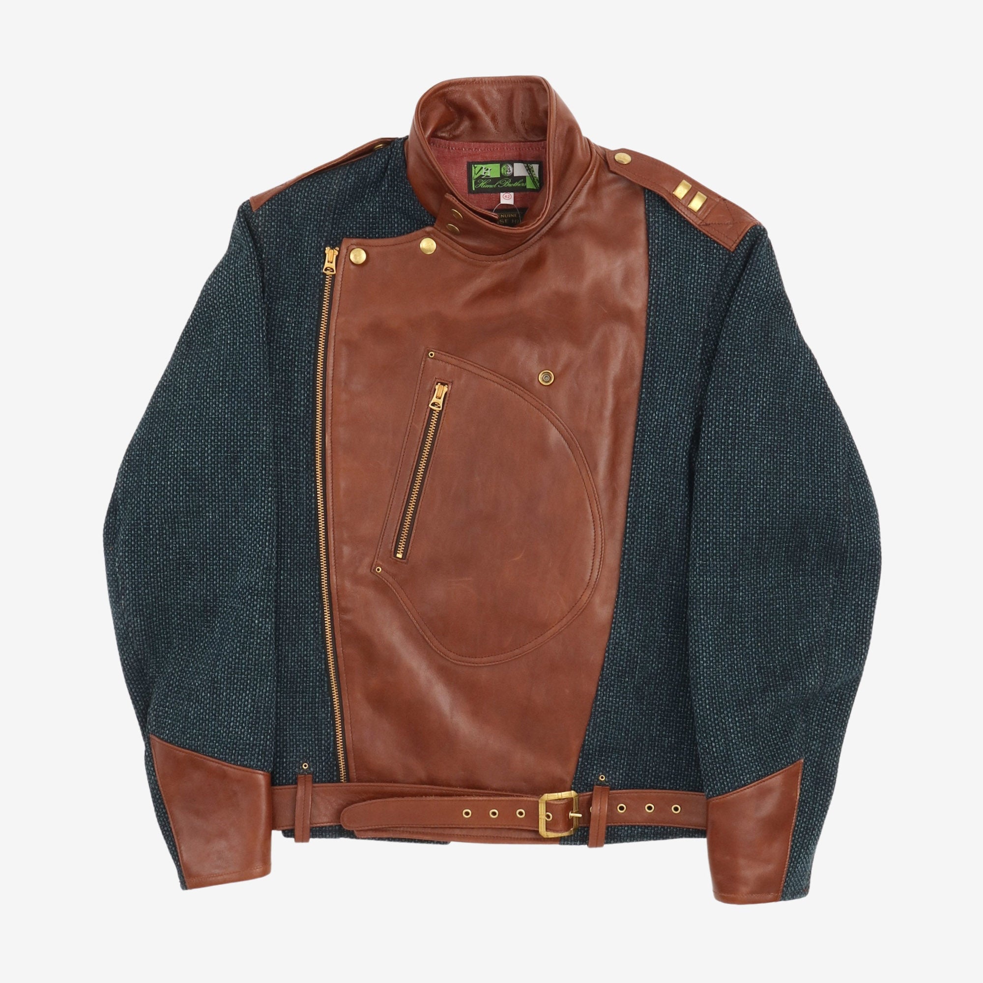 Horsehide Sashiko Chevalier Jacket