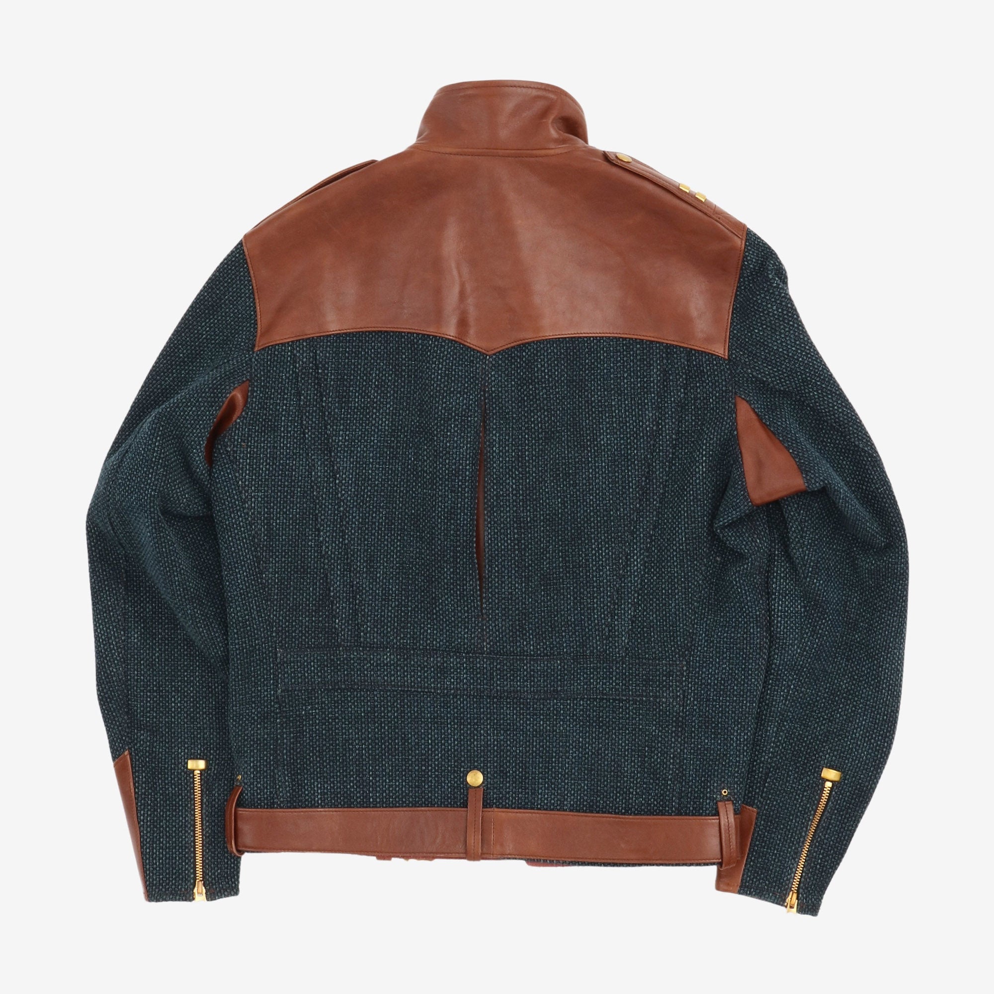 Horsehide Sashiko Chevalier Jacket