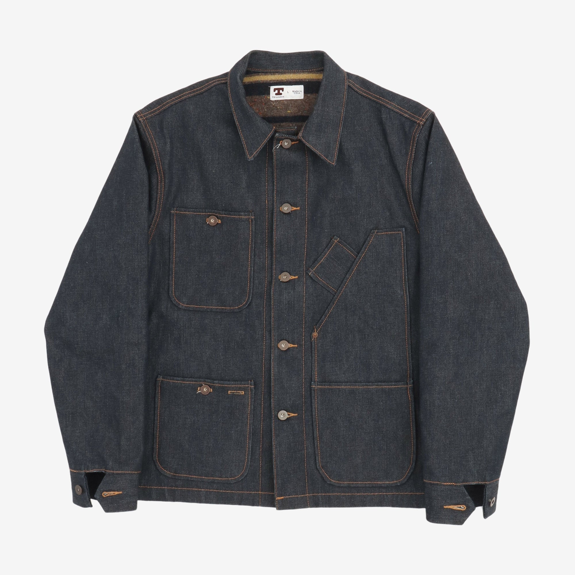 Denim Coverall Jacket