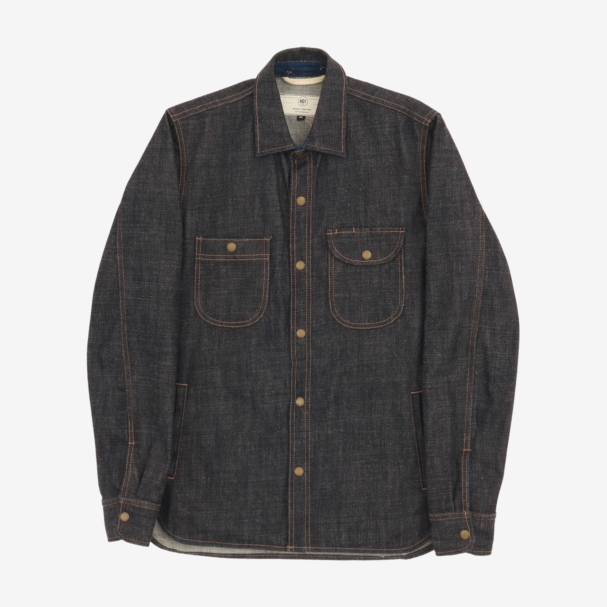 13.5oz Cryptic Selvedge Denim Shirt