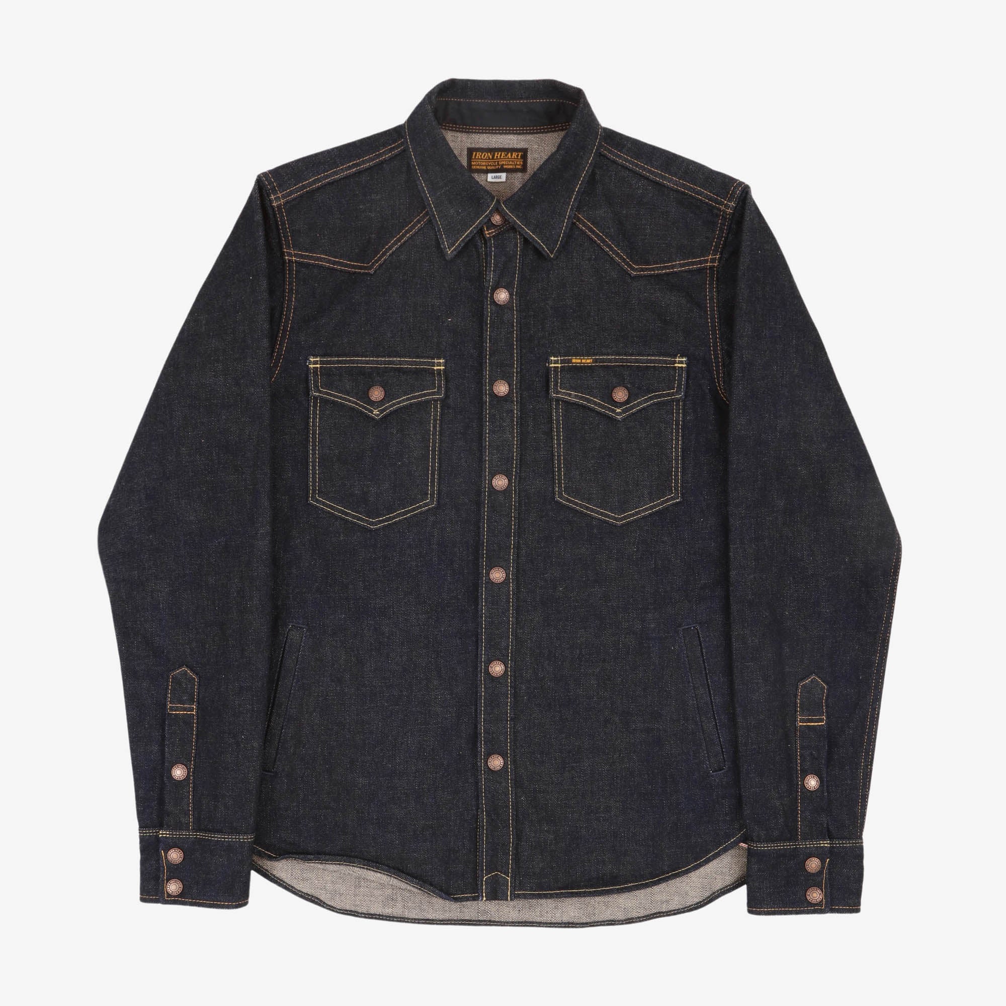 18oz Selvedge Denim CPO Shirt