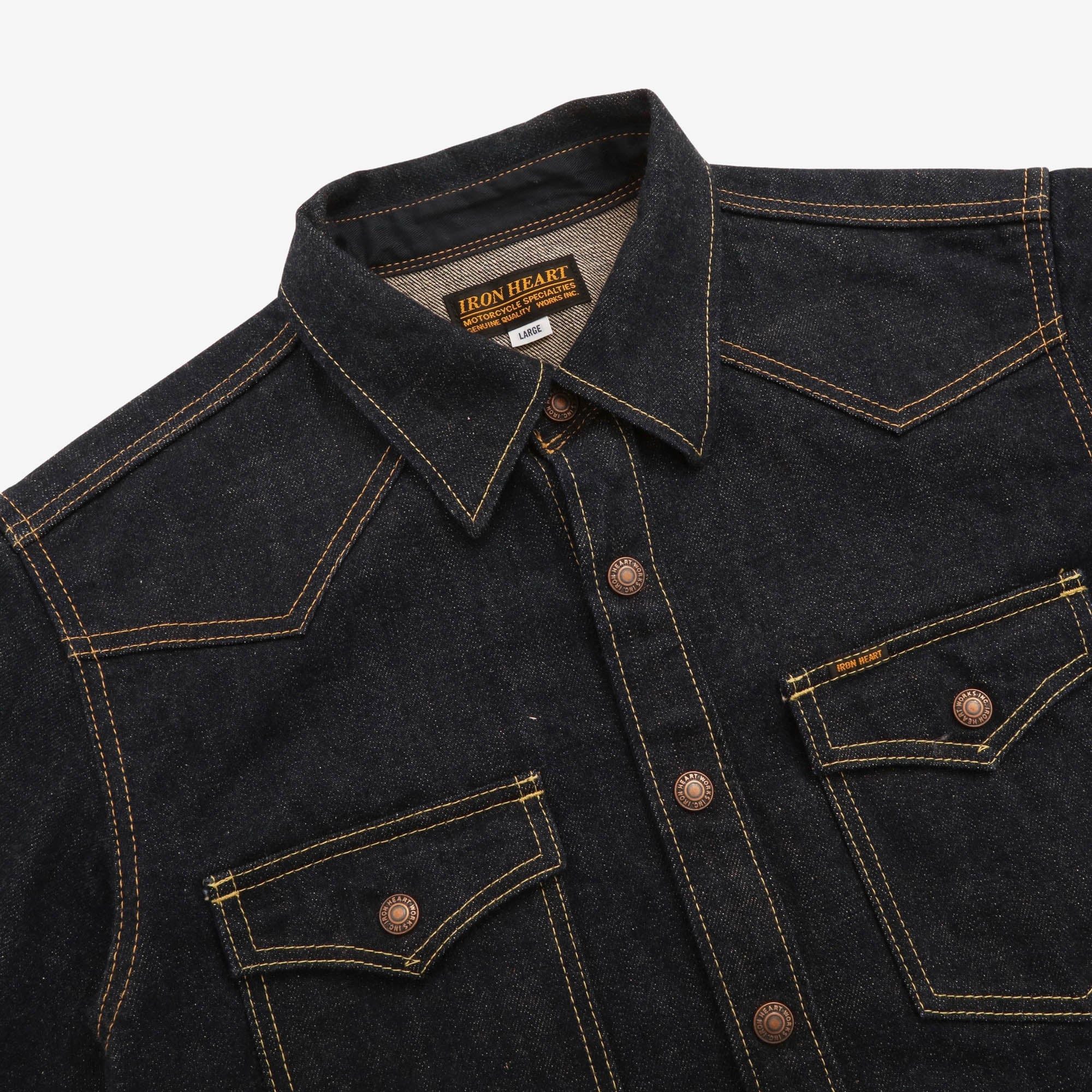 18oz Selvedge Denim CPO Shirt