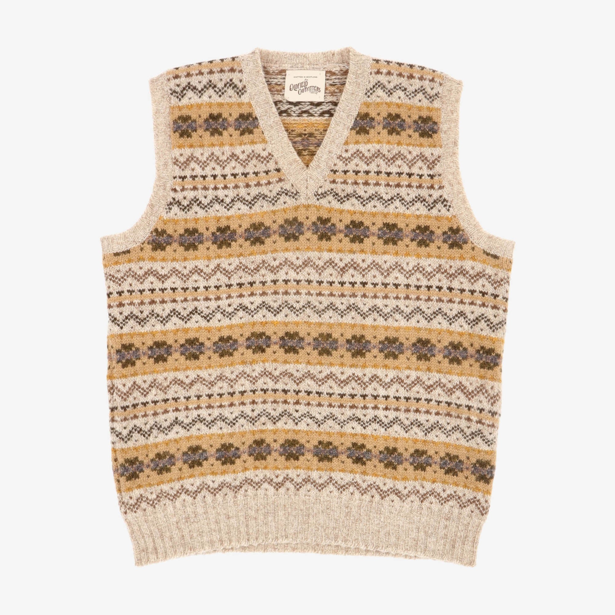 Fair Isle Slipover Sweater