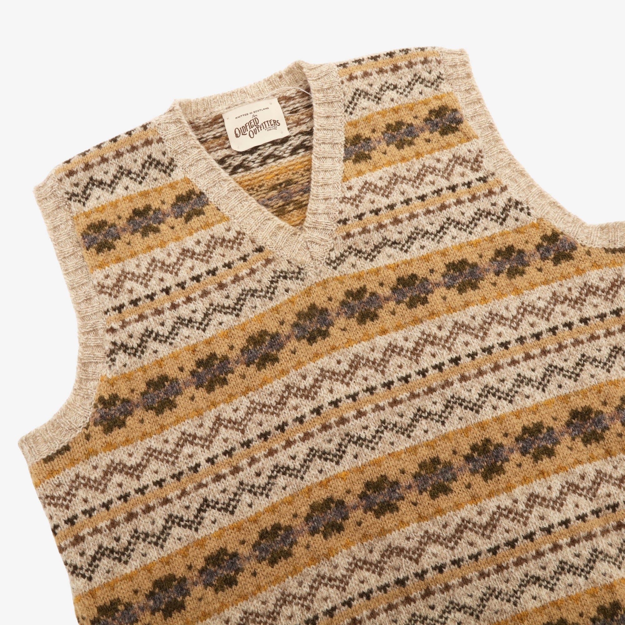 Fair Isle Slipover Sweater