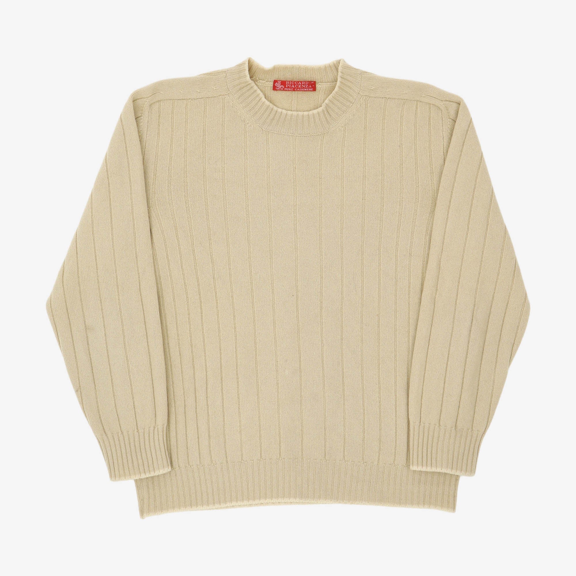 Ribbed Cashmere Sweater