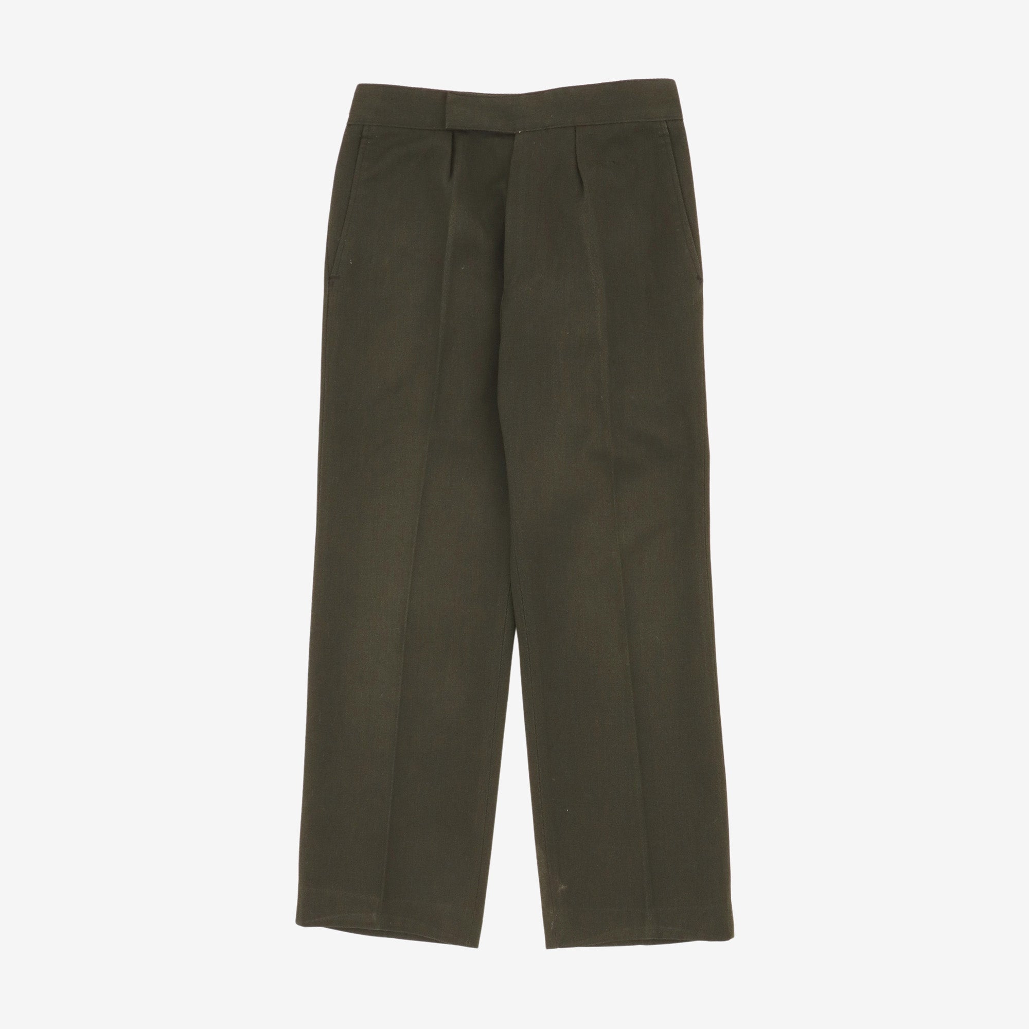 British Army Barrack Dress Trousers (30W X 27.5L)
