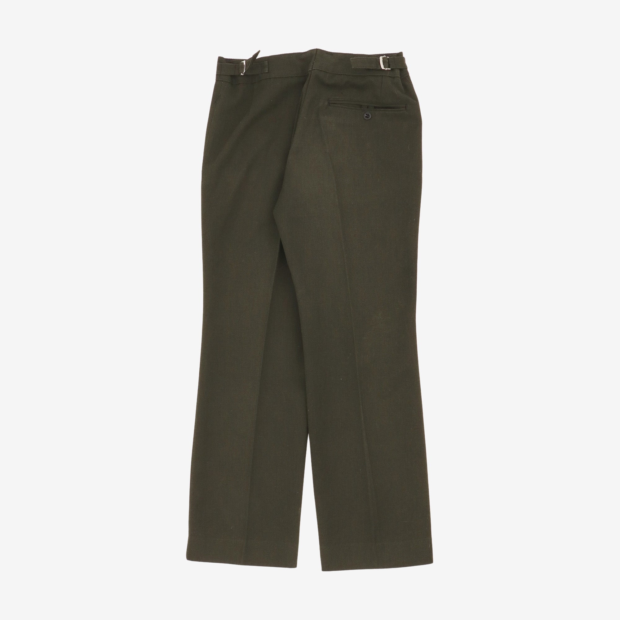 British Army Barrack Dress Trousers (30W X 27.5L)
