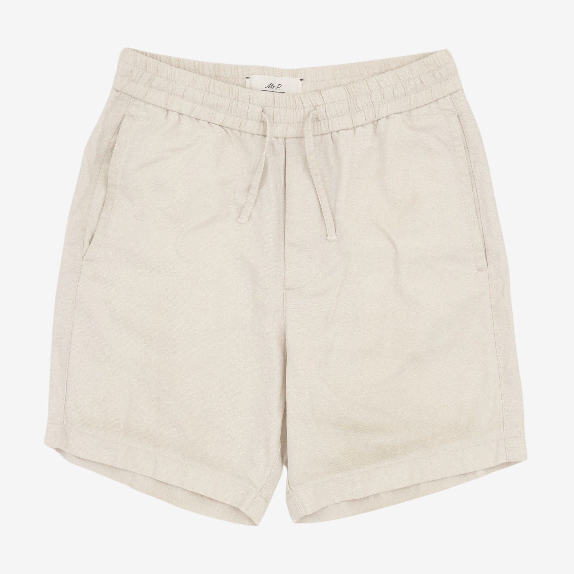 Straight Leg Drawstring Shorts