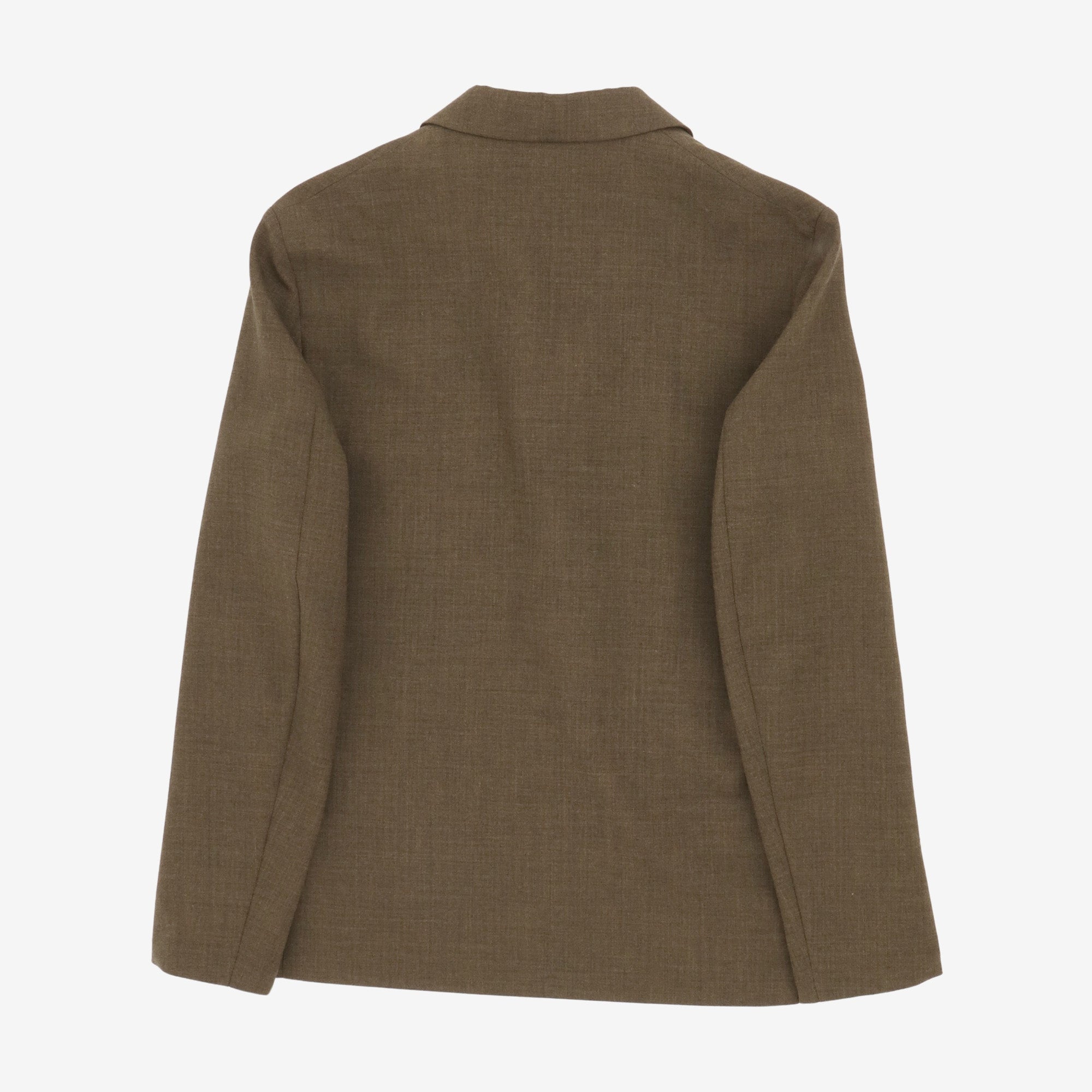 Plain Weave Patch Pocket Blazer
