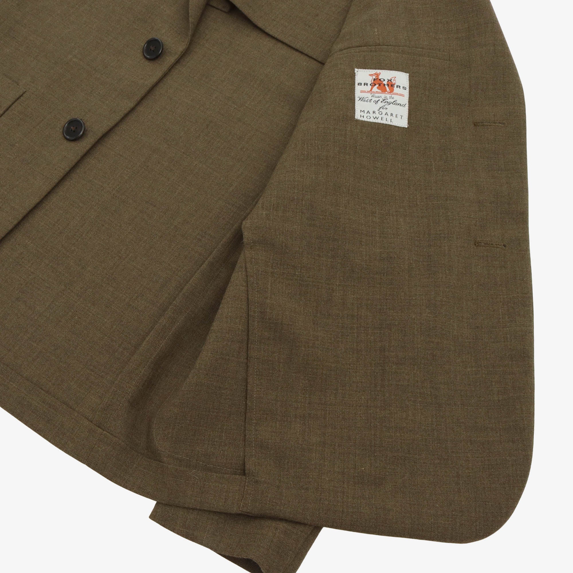 Plain Weave Patch Pocket Blazer