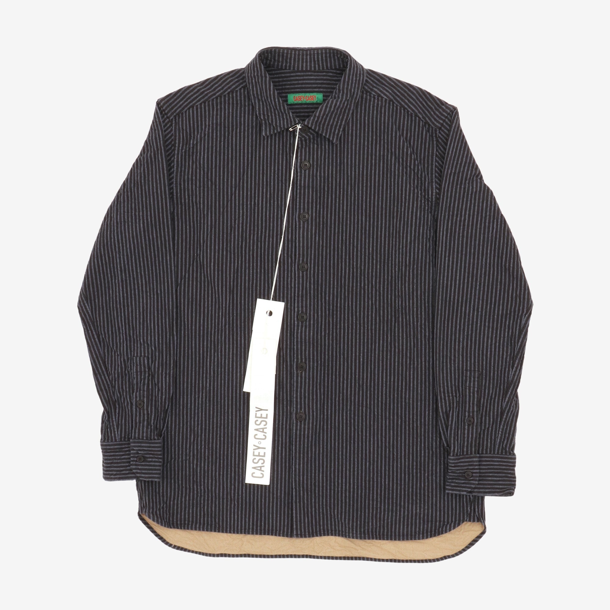 Striped Big Raccourcie Shirt