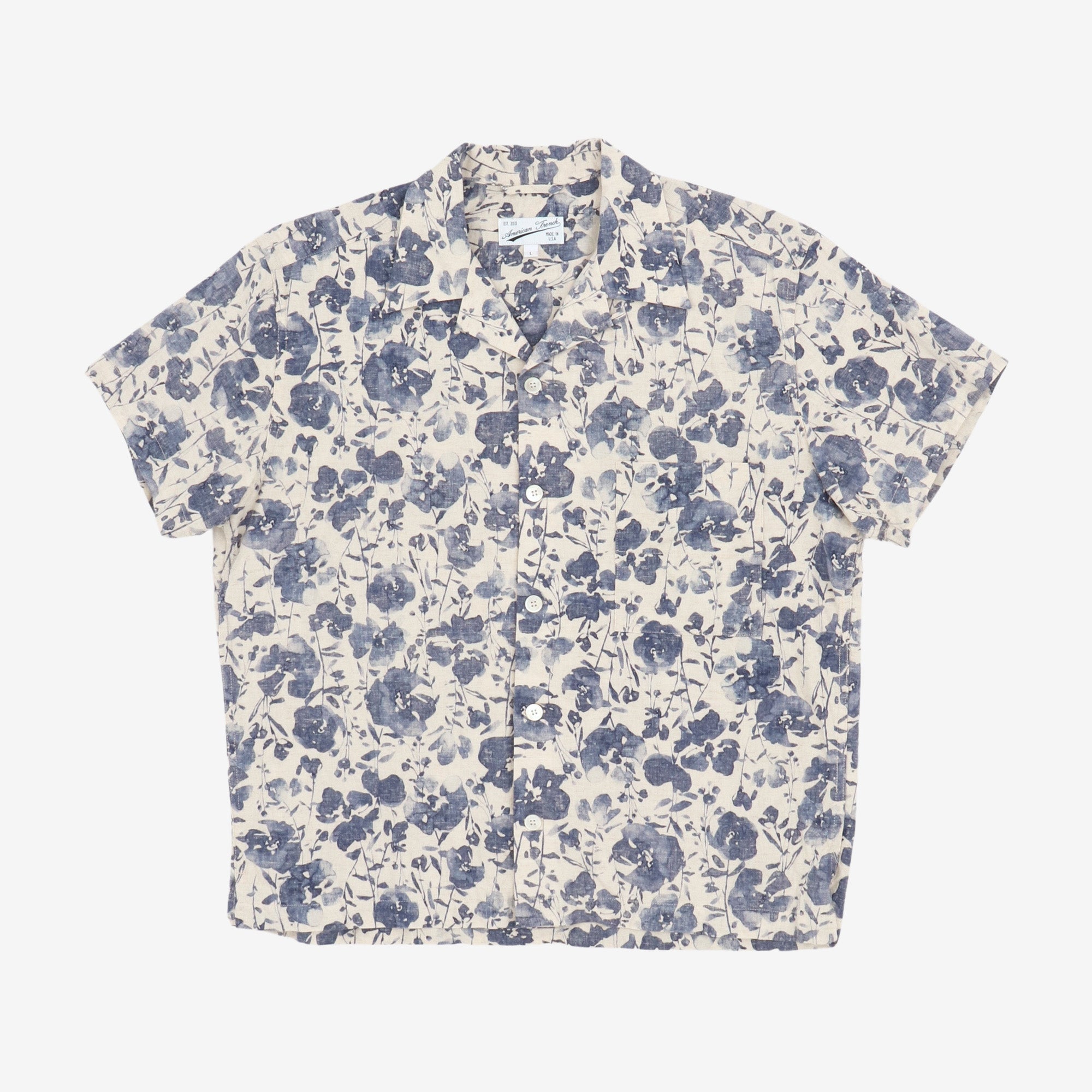 Ikebana Camp Collar Shirt