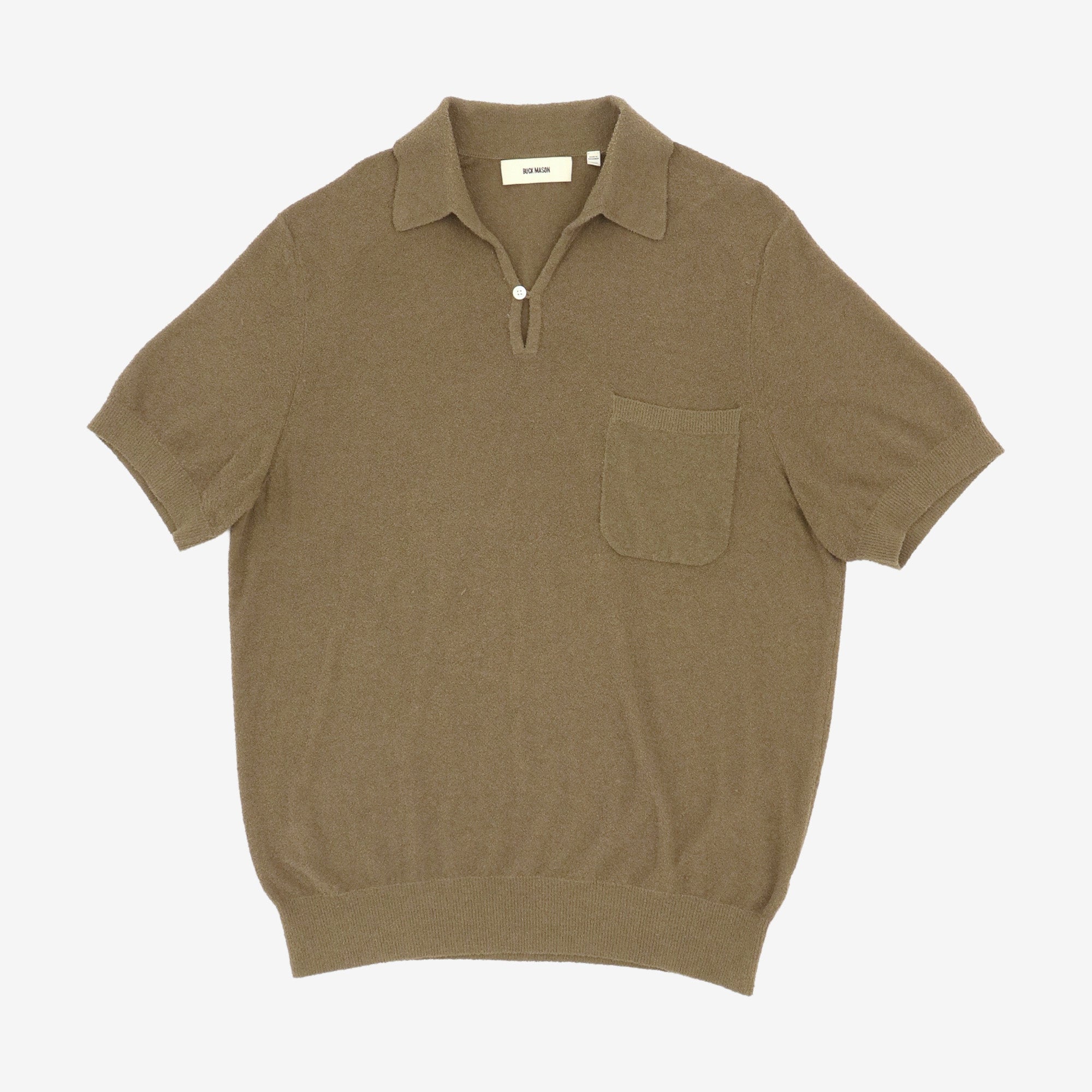 Cotton Loop Terry Polo