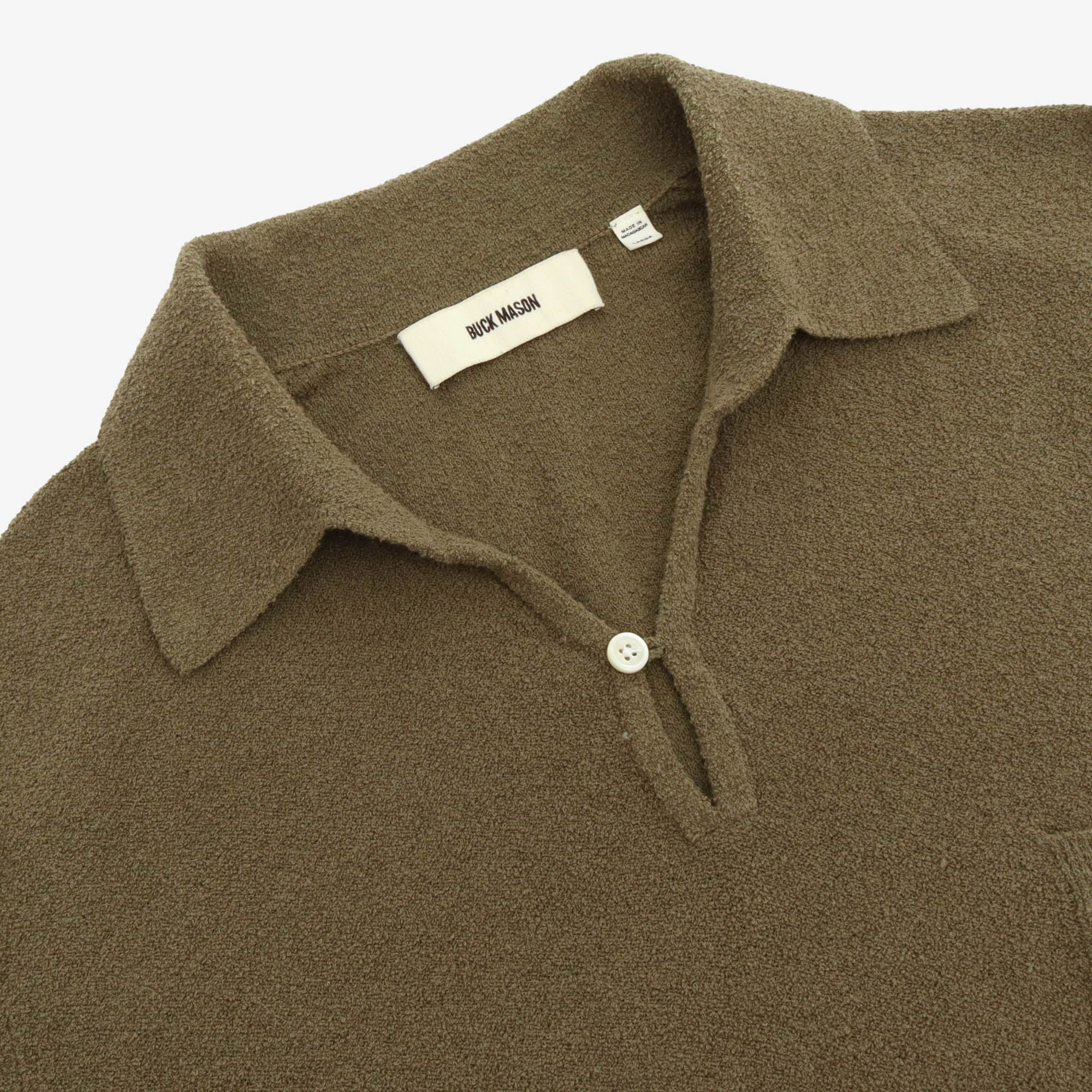 Cotton Loop Terry Polo