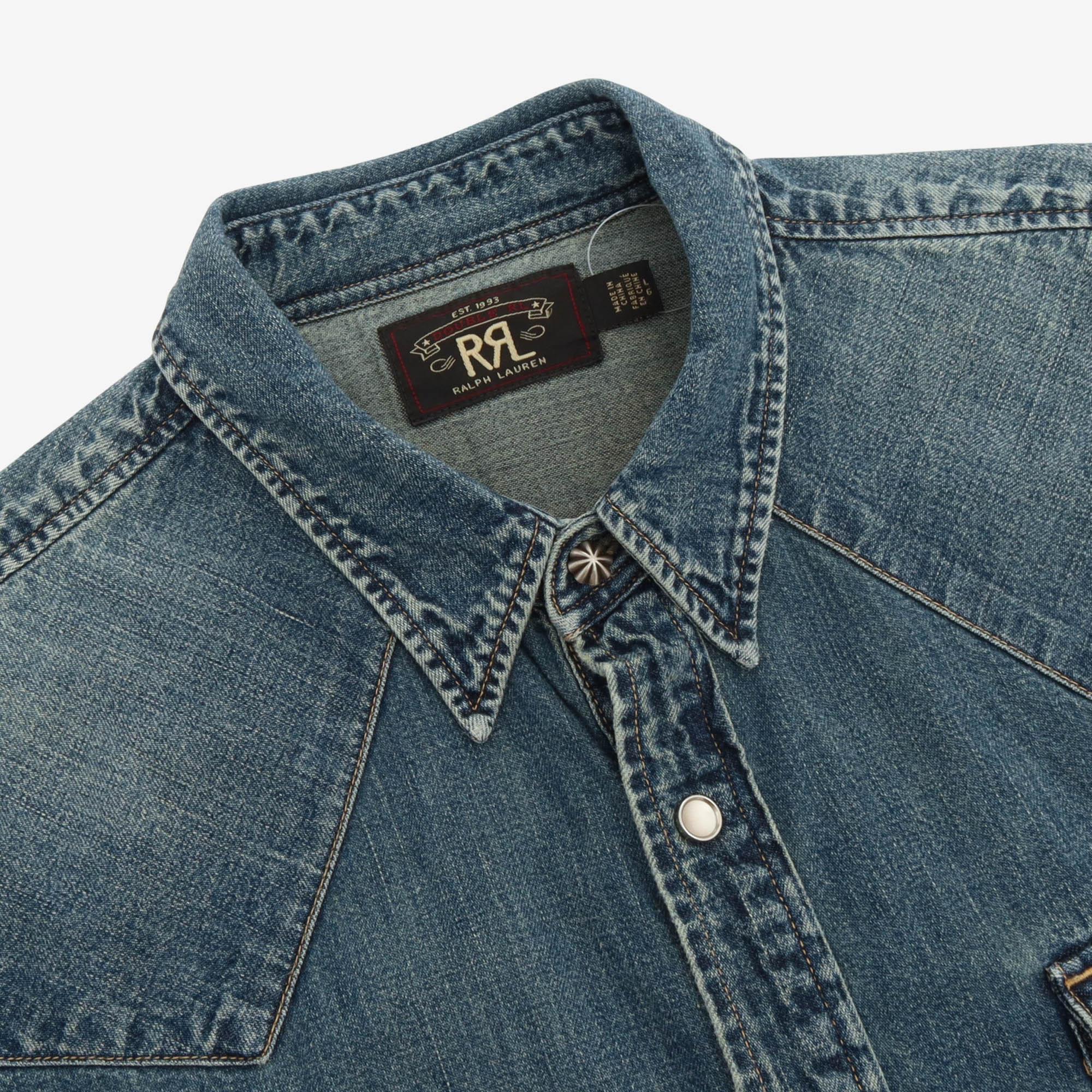 Denim Western Shirt