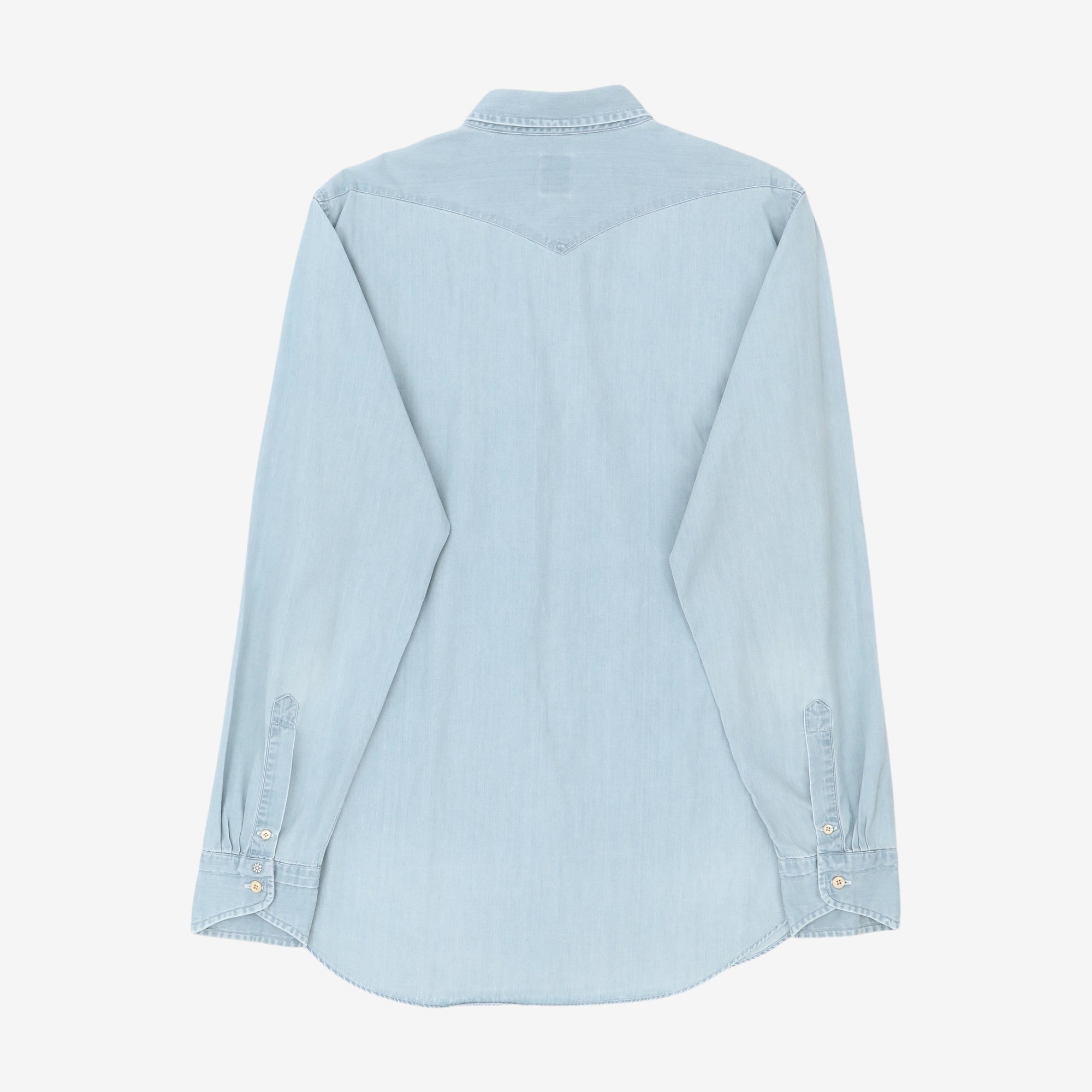 Light Wash Denim Shirt