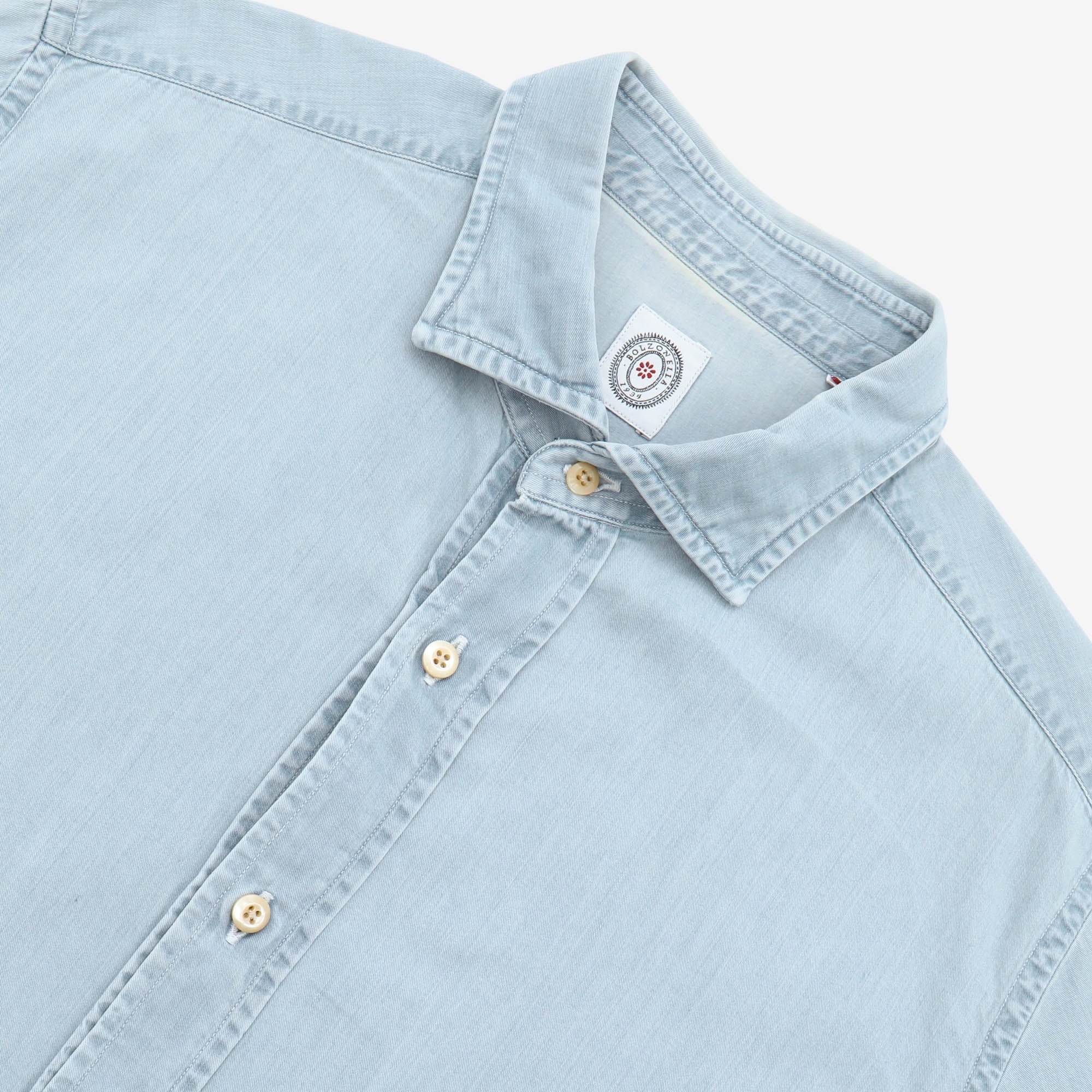 Light Wash Denim Shirt