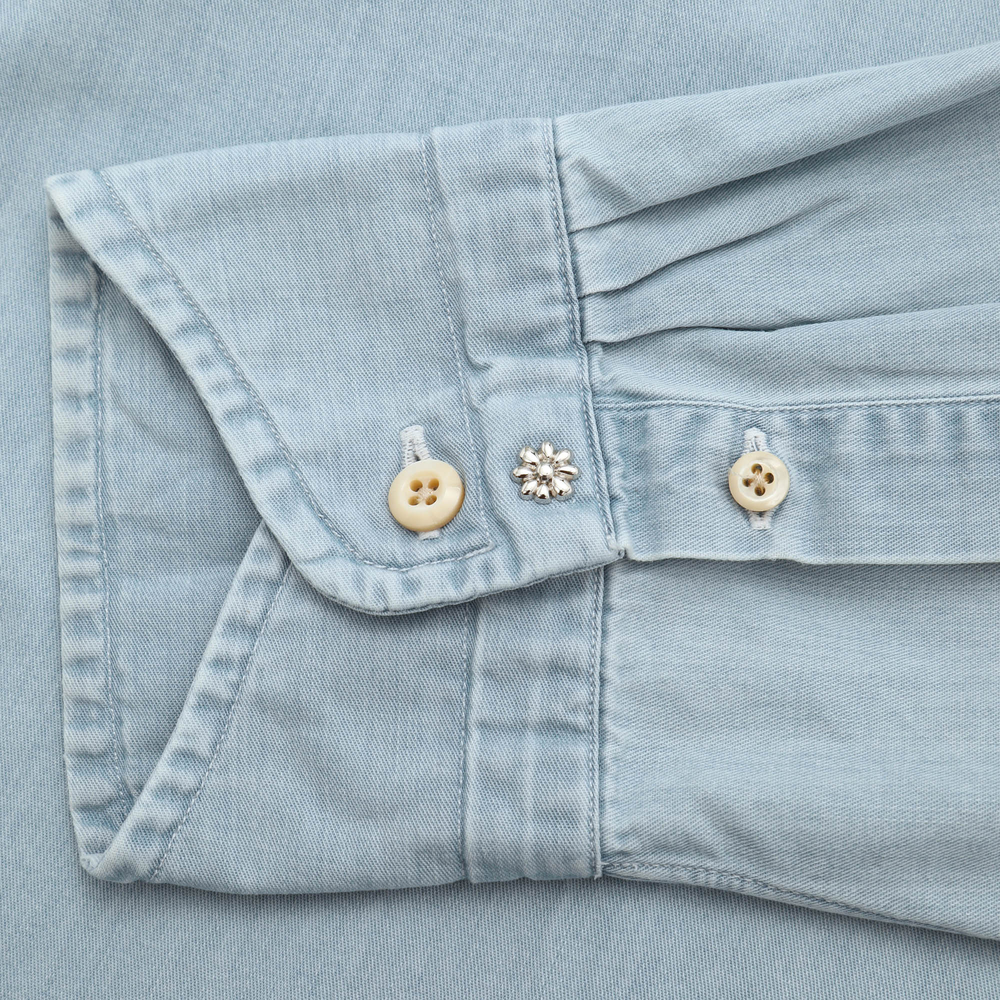 Light Wash Denim Shirt