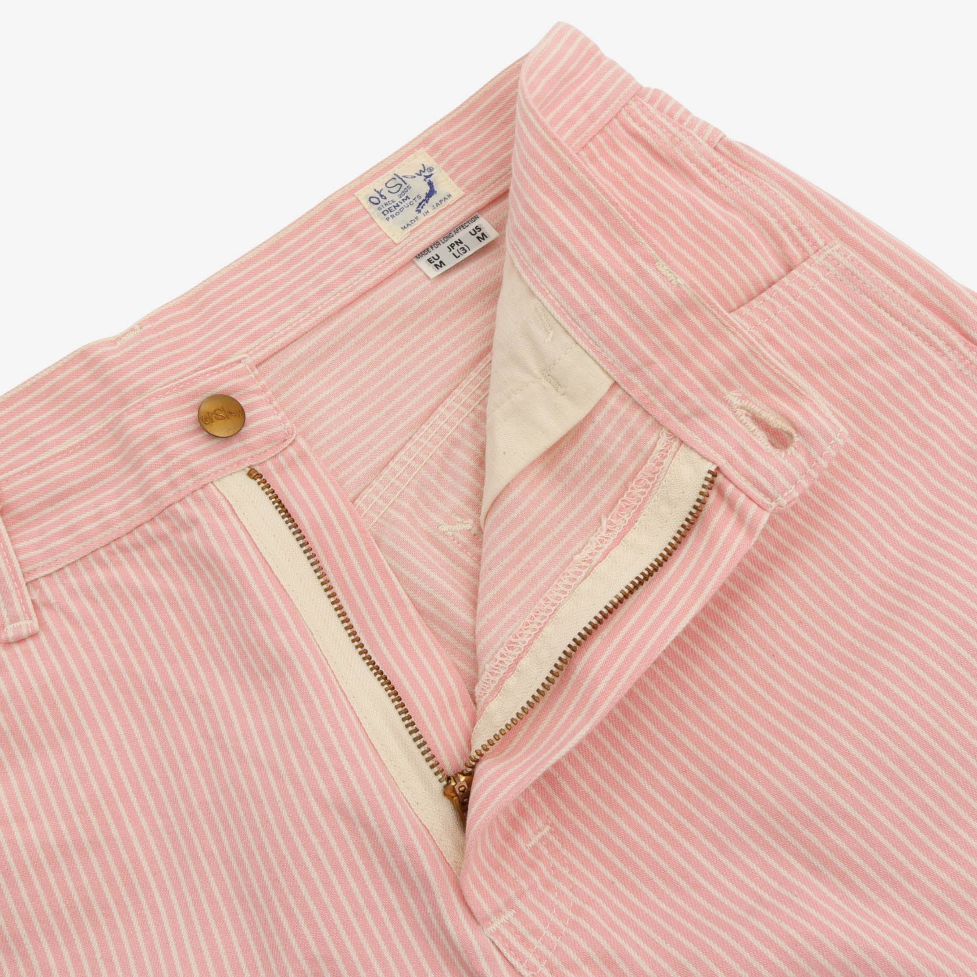 Hickory Stripe Painter Shorts (33W)