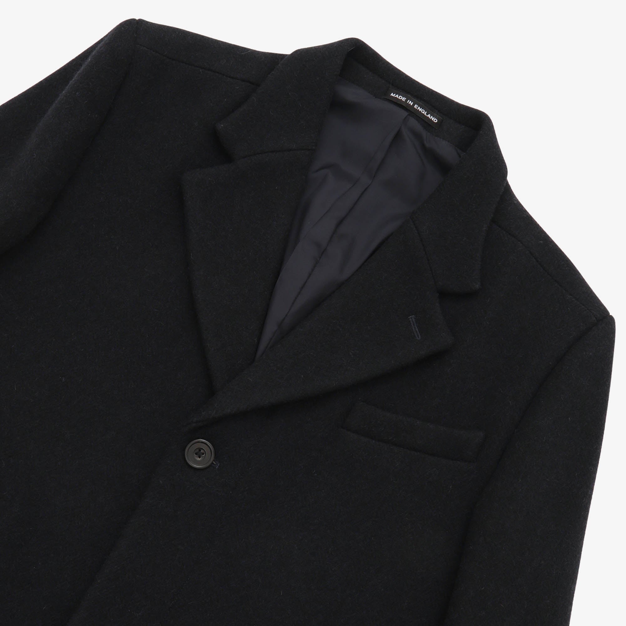 Fox Brothers Wool Overcoat
