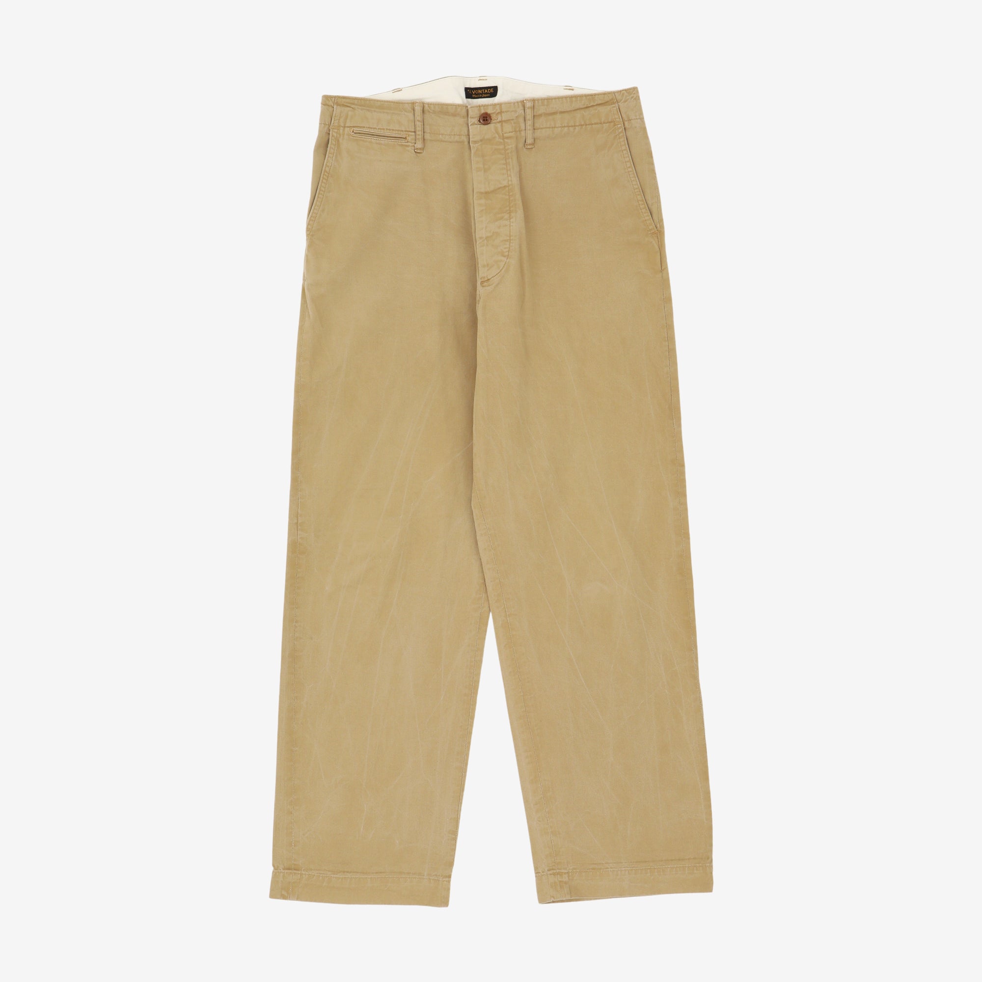 Type 45 Wide Fit Chinos (33W X 30L)