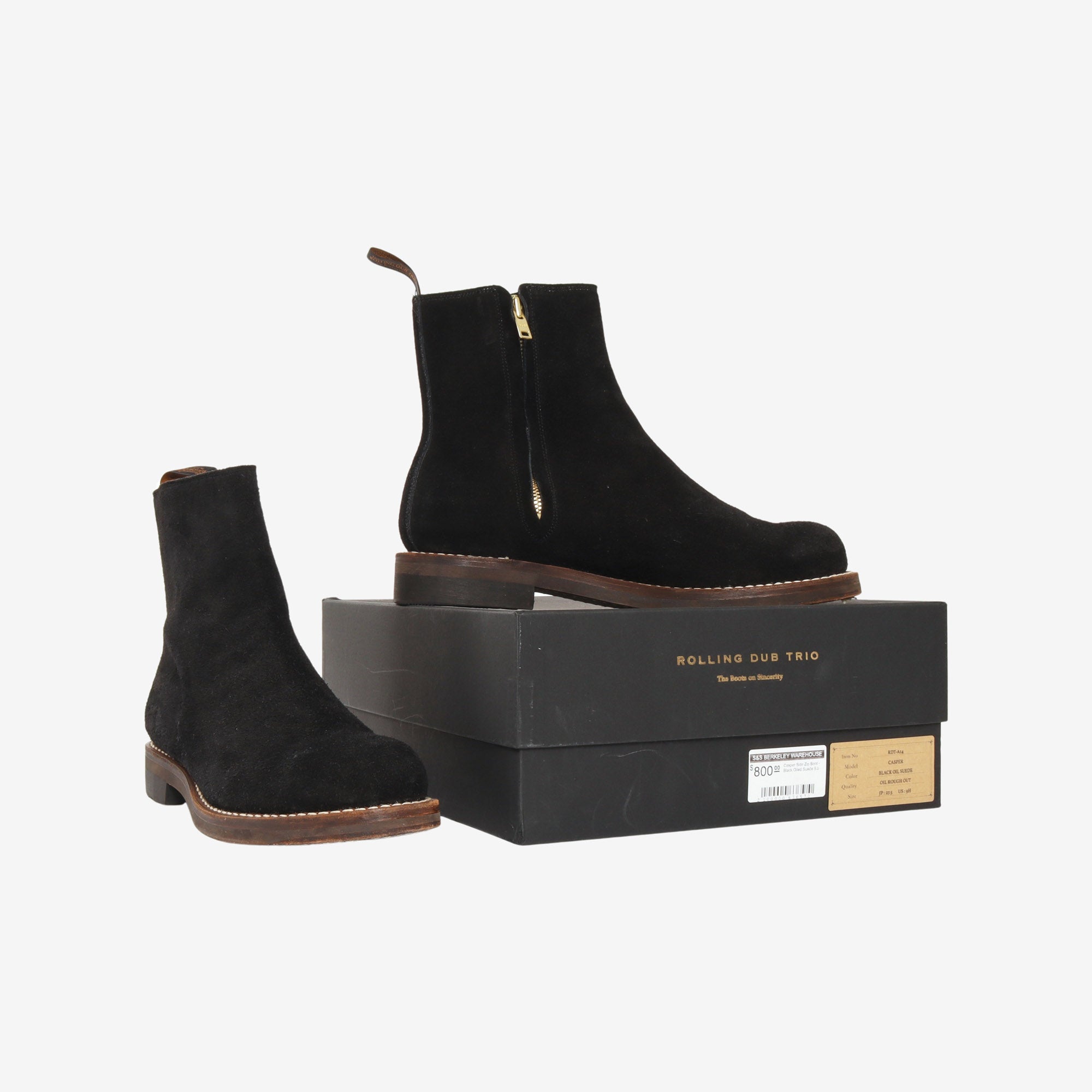 Suede Casper Boots
