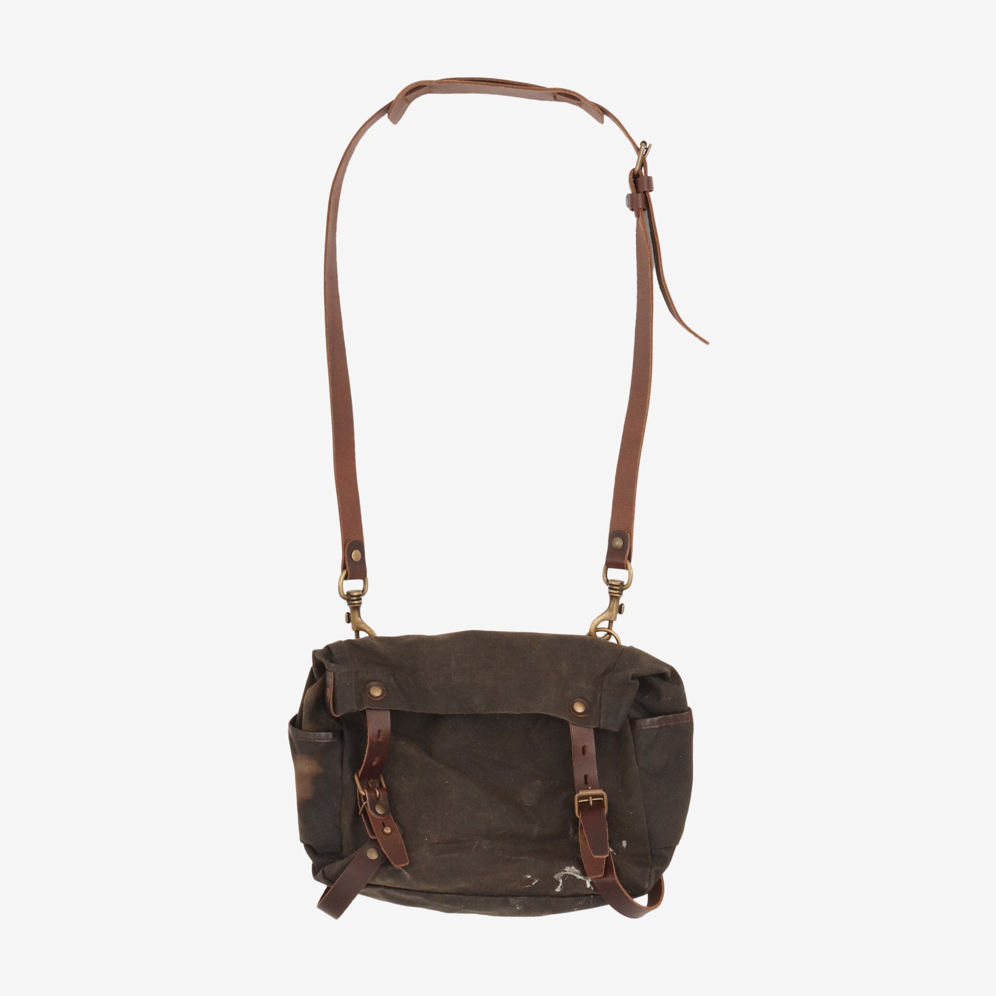 Waxed Canvas Messenger Bag
