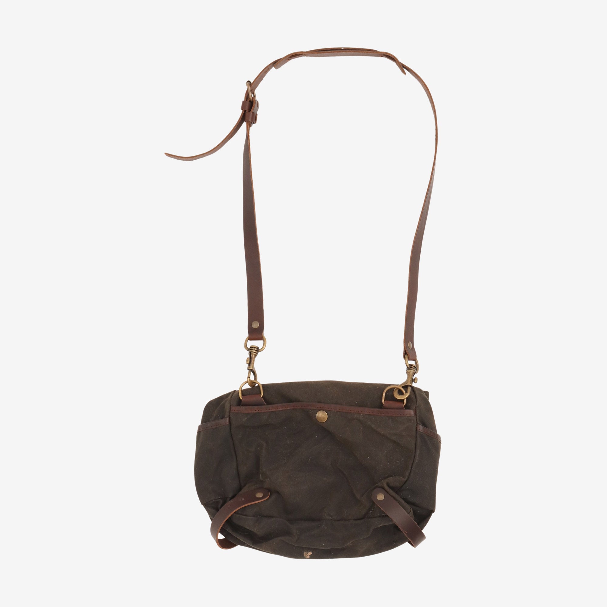 Waxed Canvas Messenger Bag