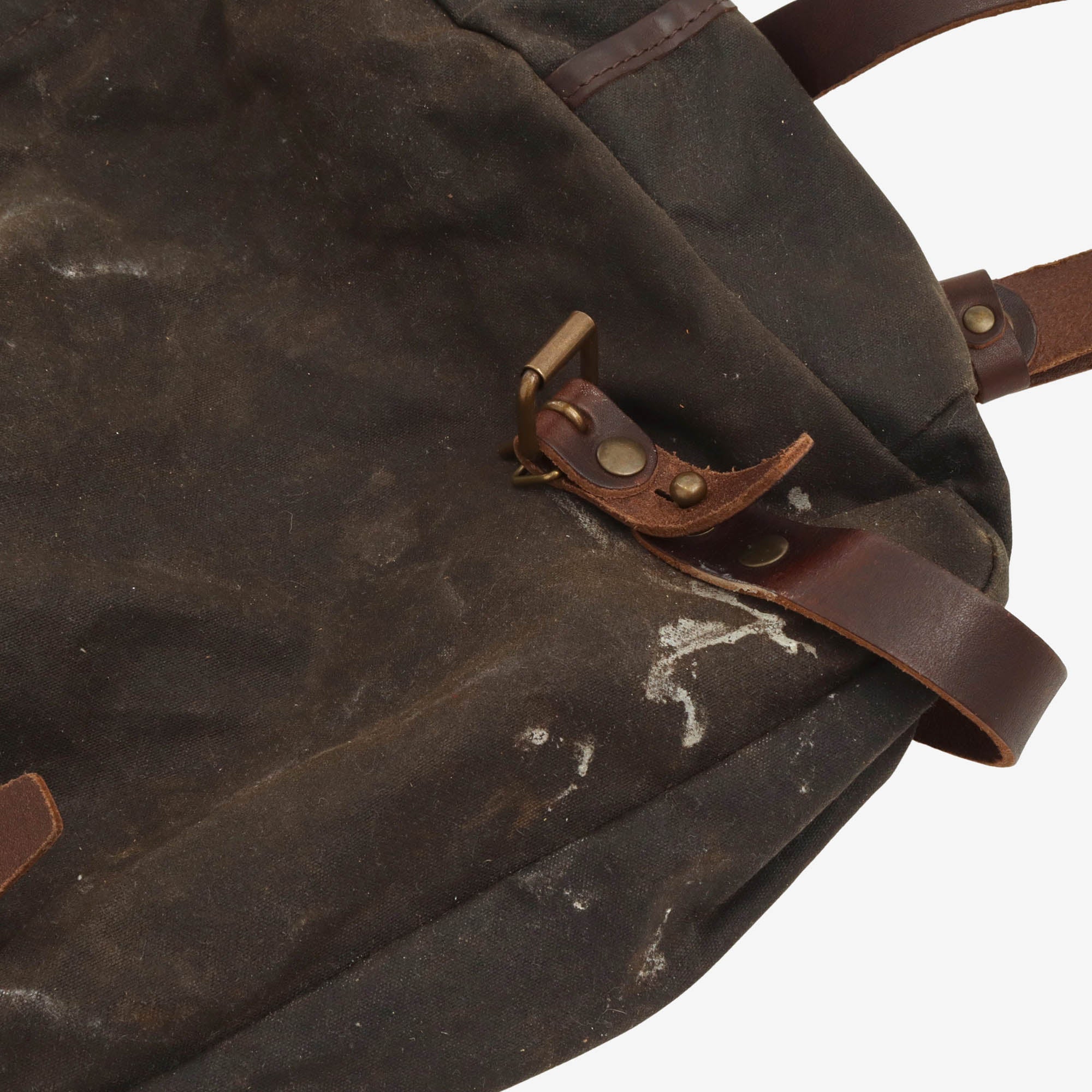 Waxed Canvas Messenger Bag