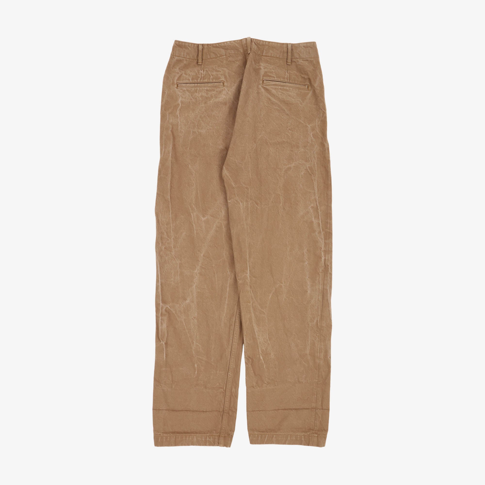 SJ48CP Heavy Chino Wide Trousers (33W X 33L)