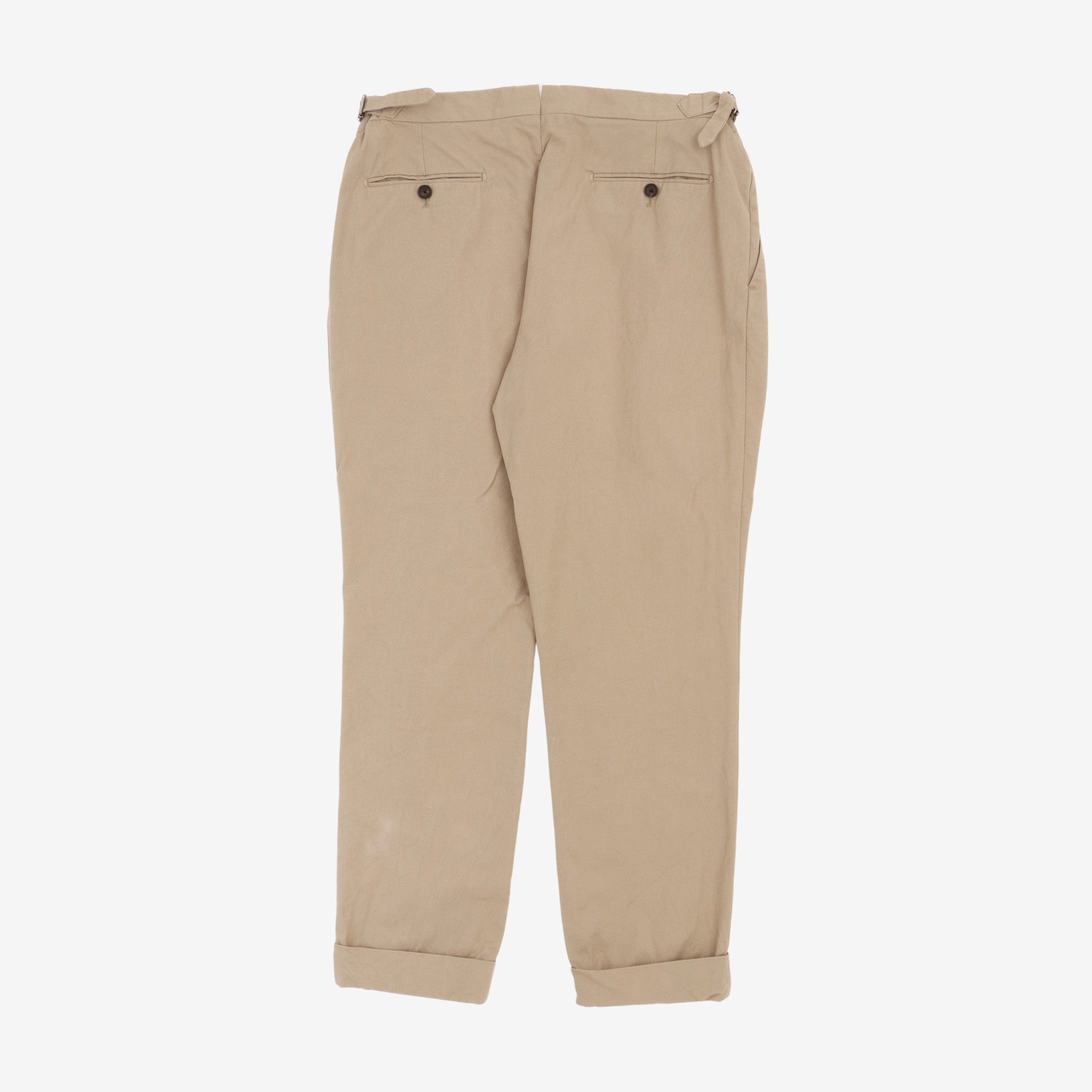 Pleated Chinos (36W X 29.5L)
