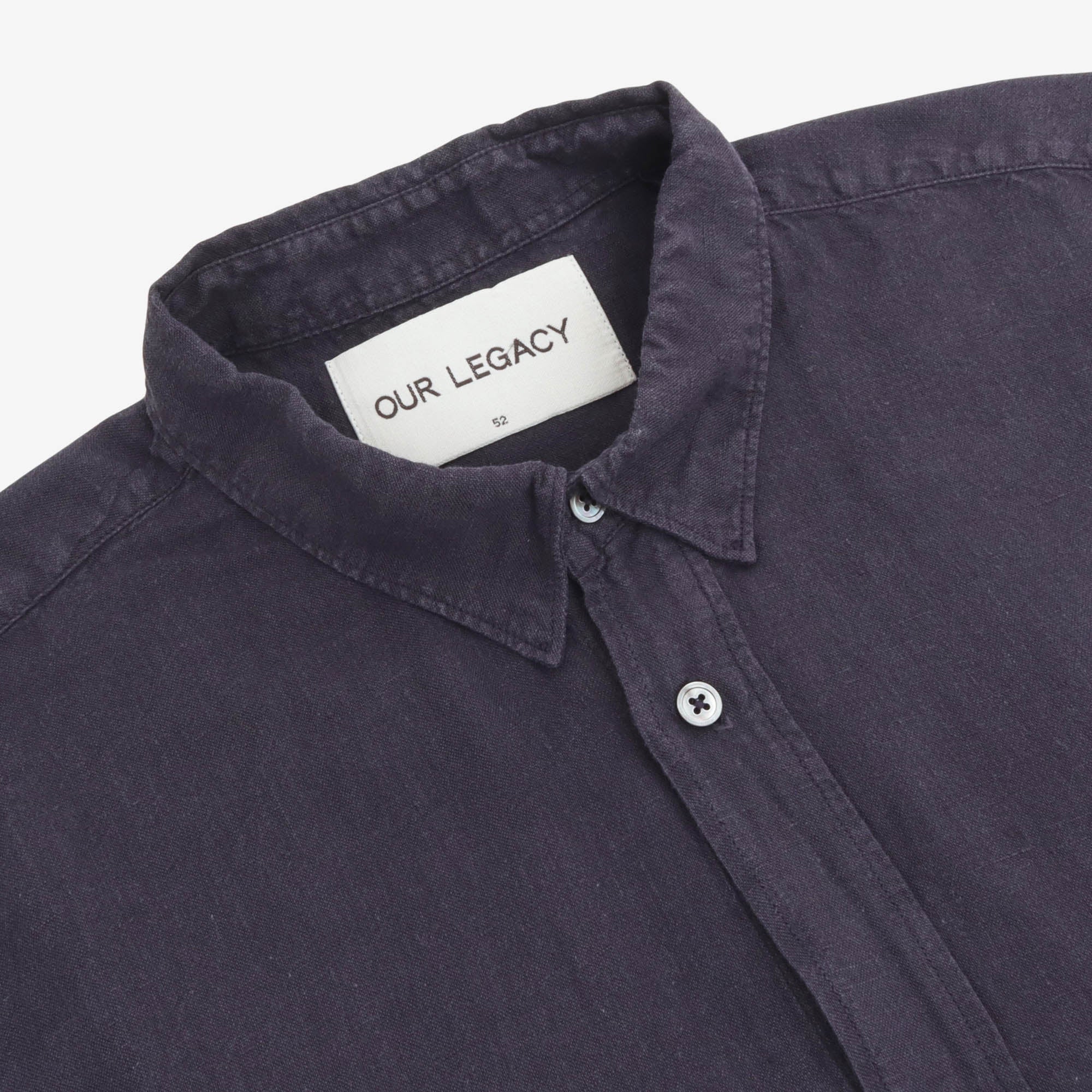 Linen Blend Poplin Shirt