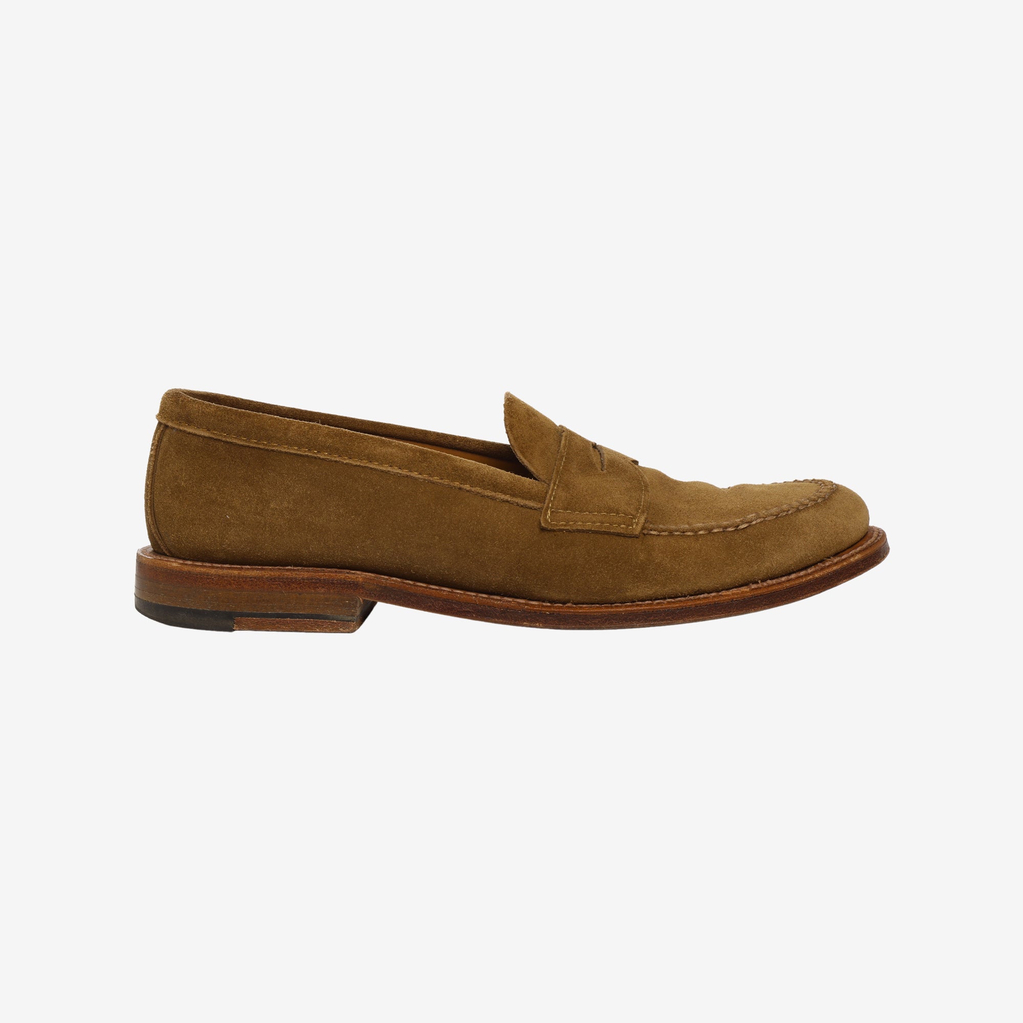 62437 Snuff Suede Penny Loafers