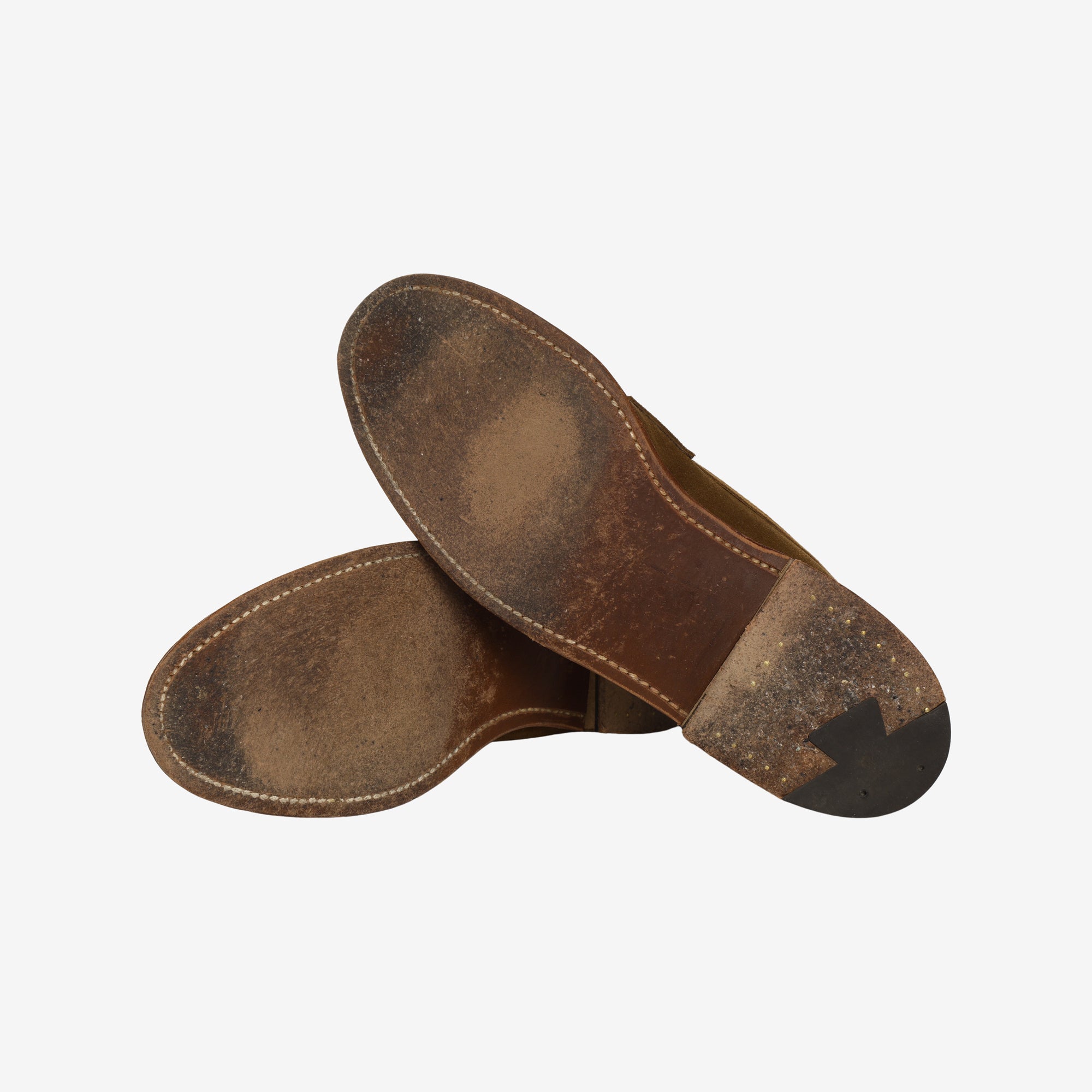 62437 Snuff Suede Penny Loafers