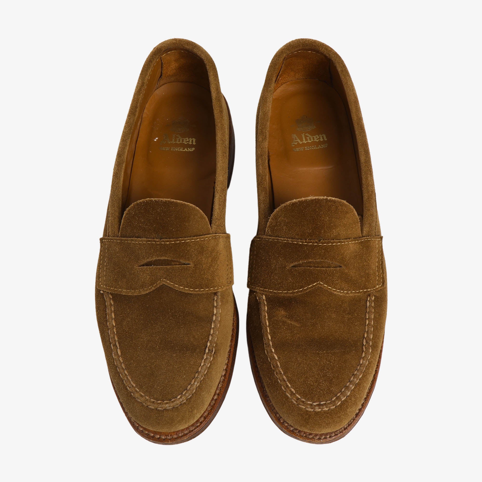 62437 Snuff Suede Penny Loafers
