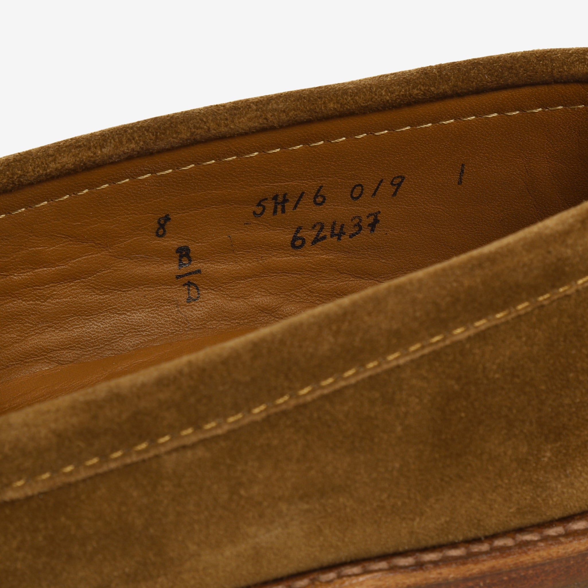 62437 Snuff Suede Penny Loafers