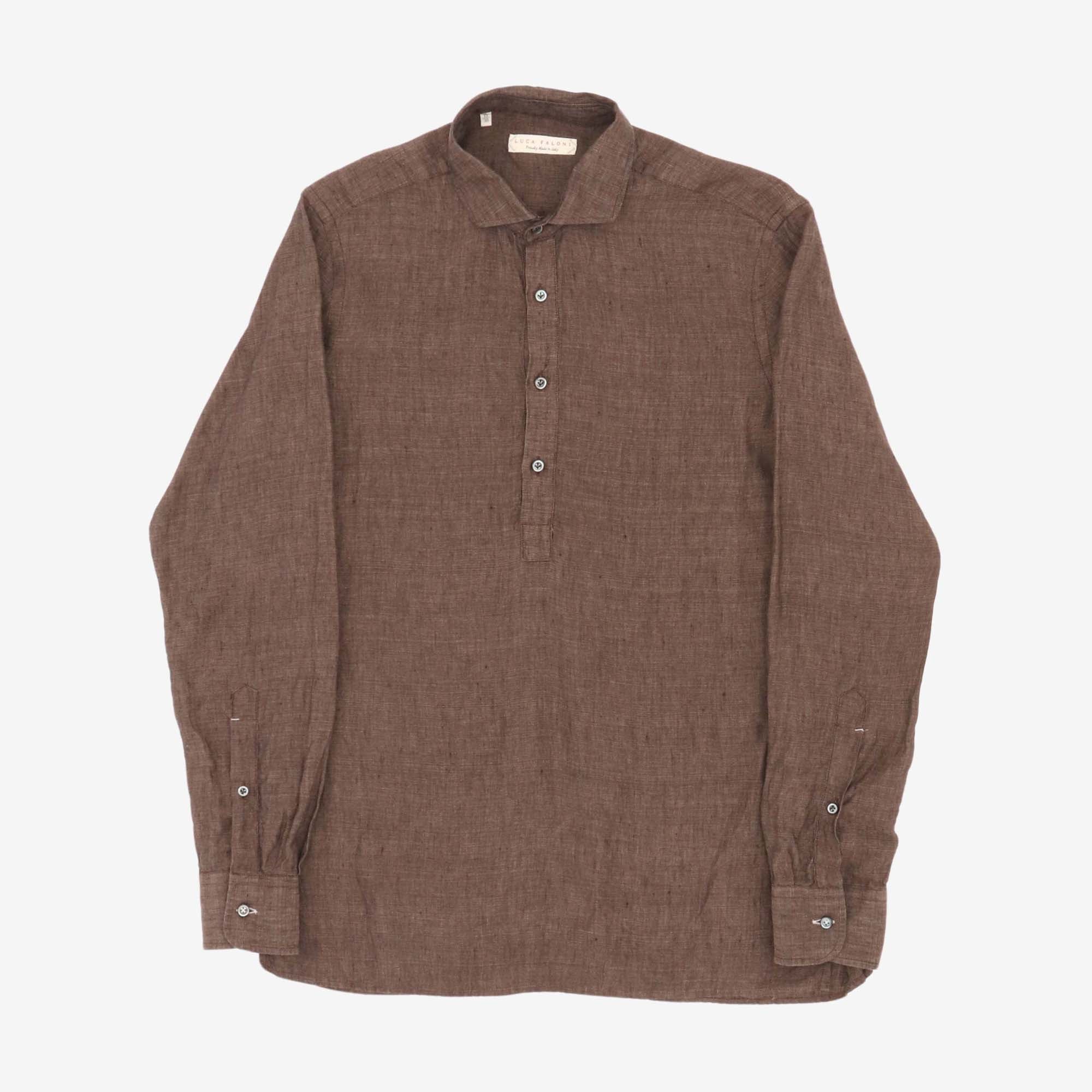 Ravello Linen Popover Shirt