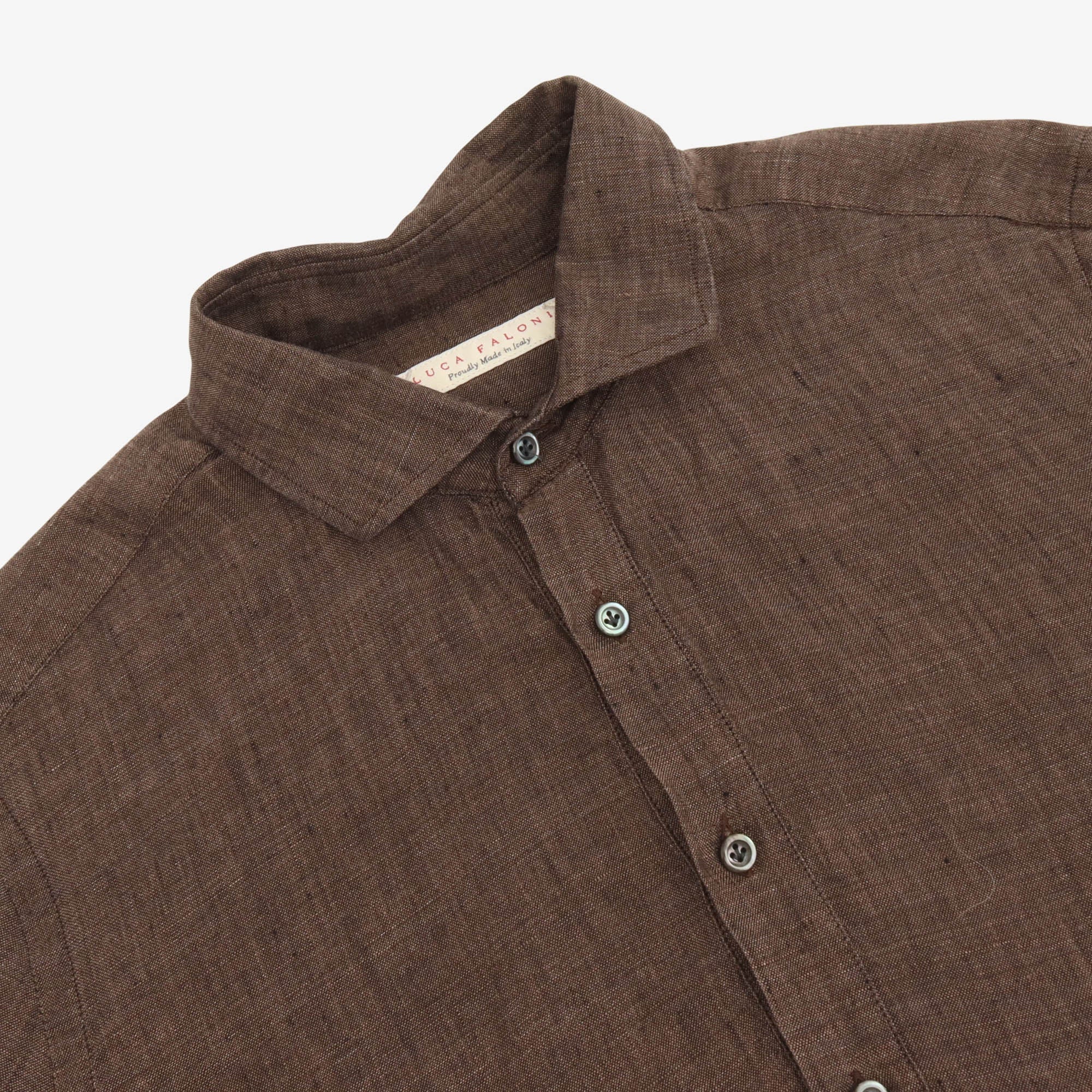 Ravello Linen Popover Shirt