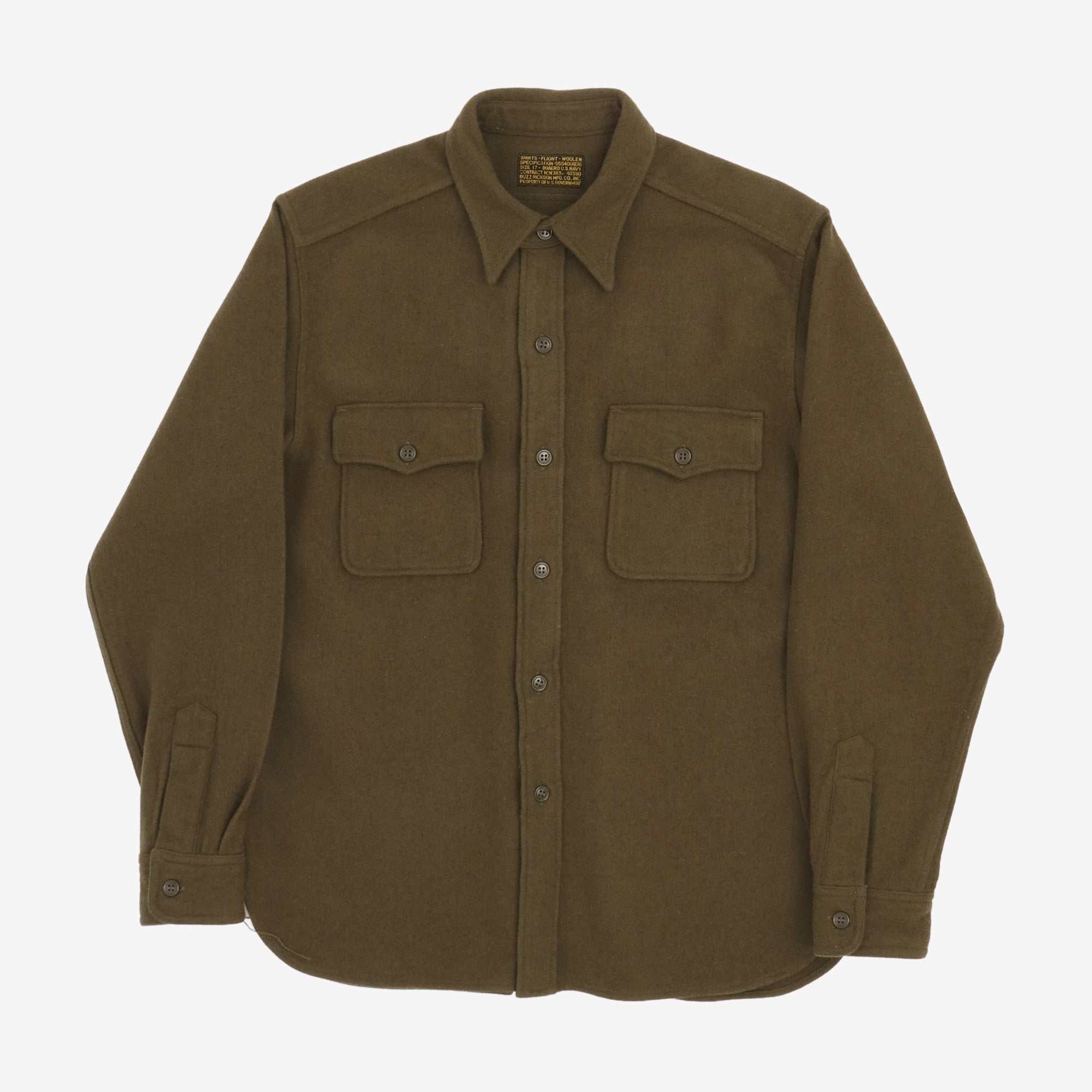 Wool Flight Shirt