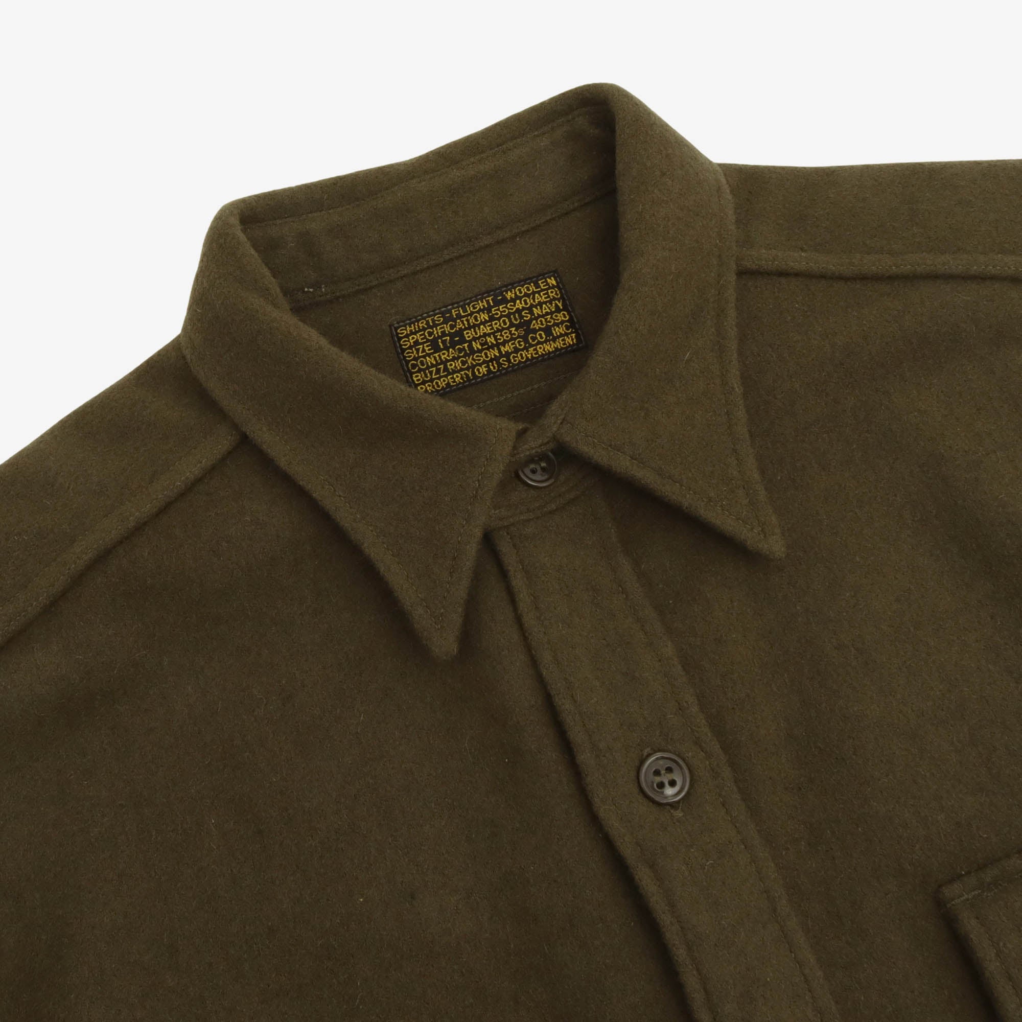 Wool Flight Shirt