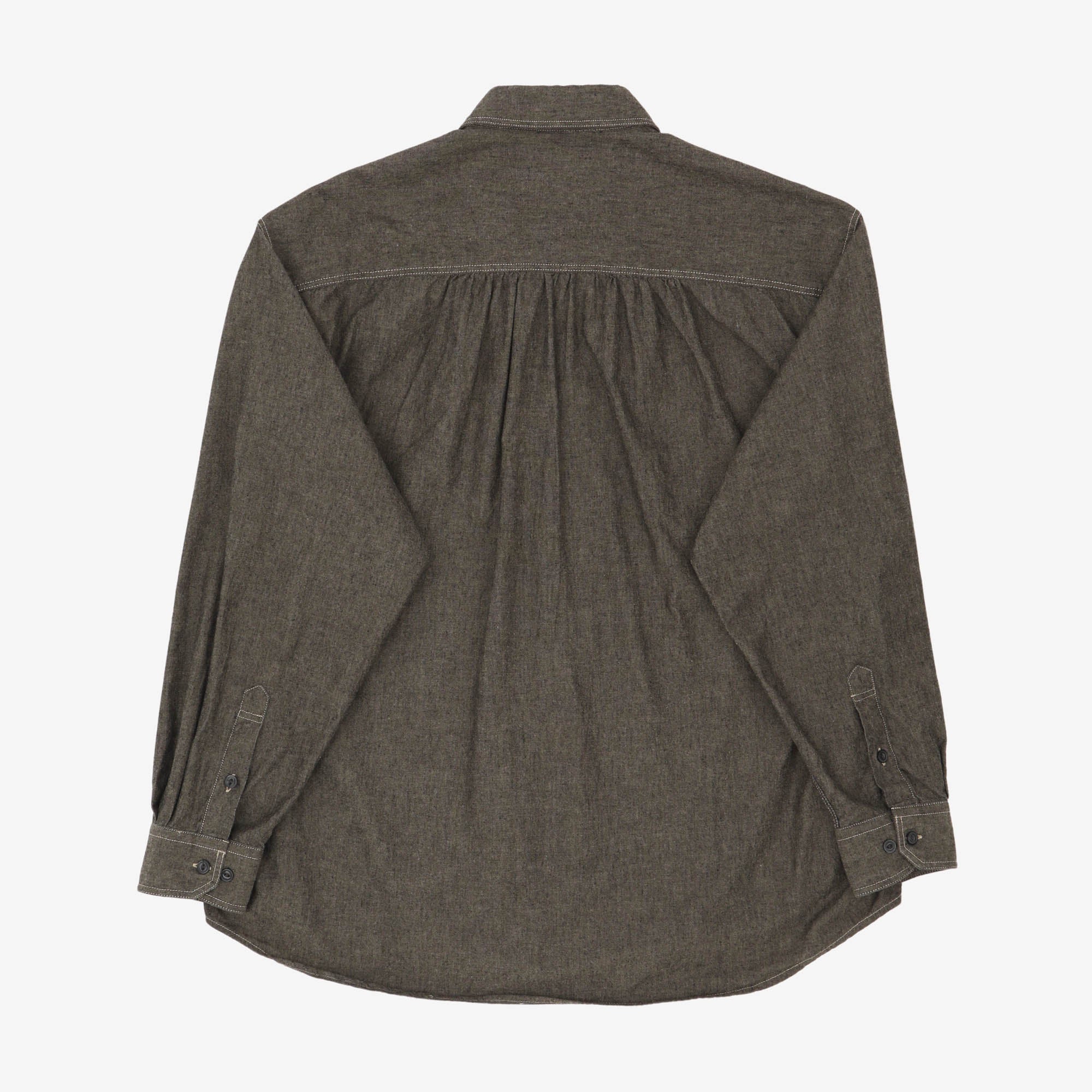1920s Chambray Work Shirt