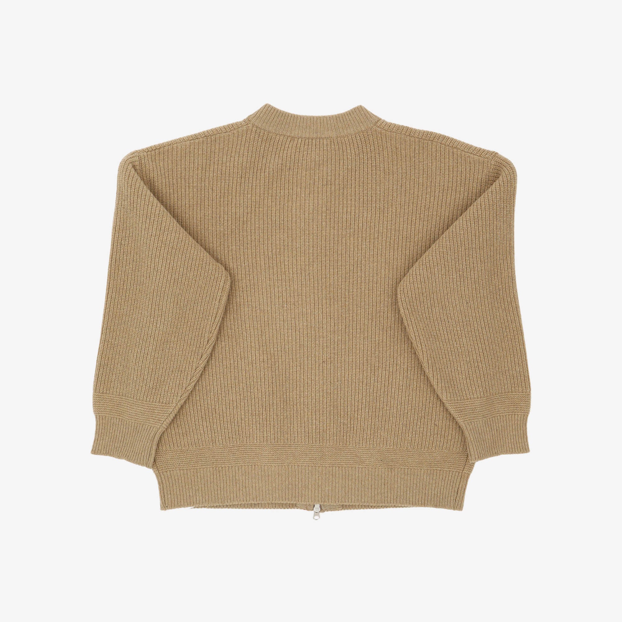 Wool Deck Zipup Cardigan