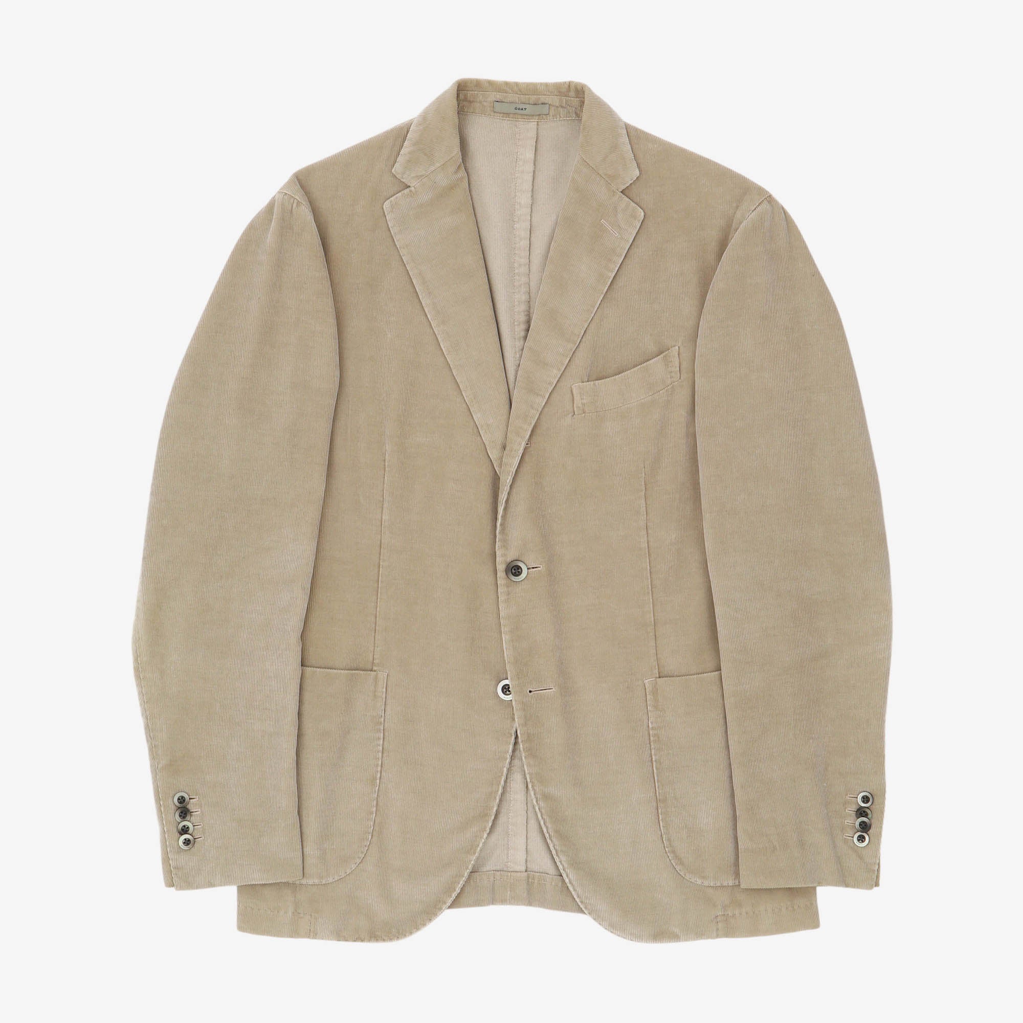Unstructured Corduroy Jacket