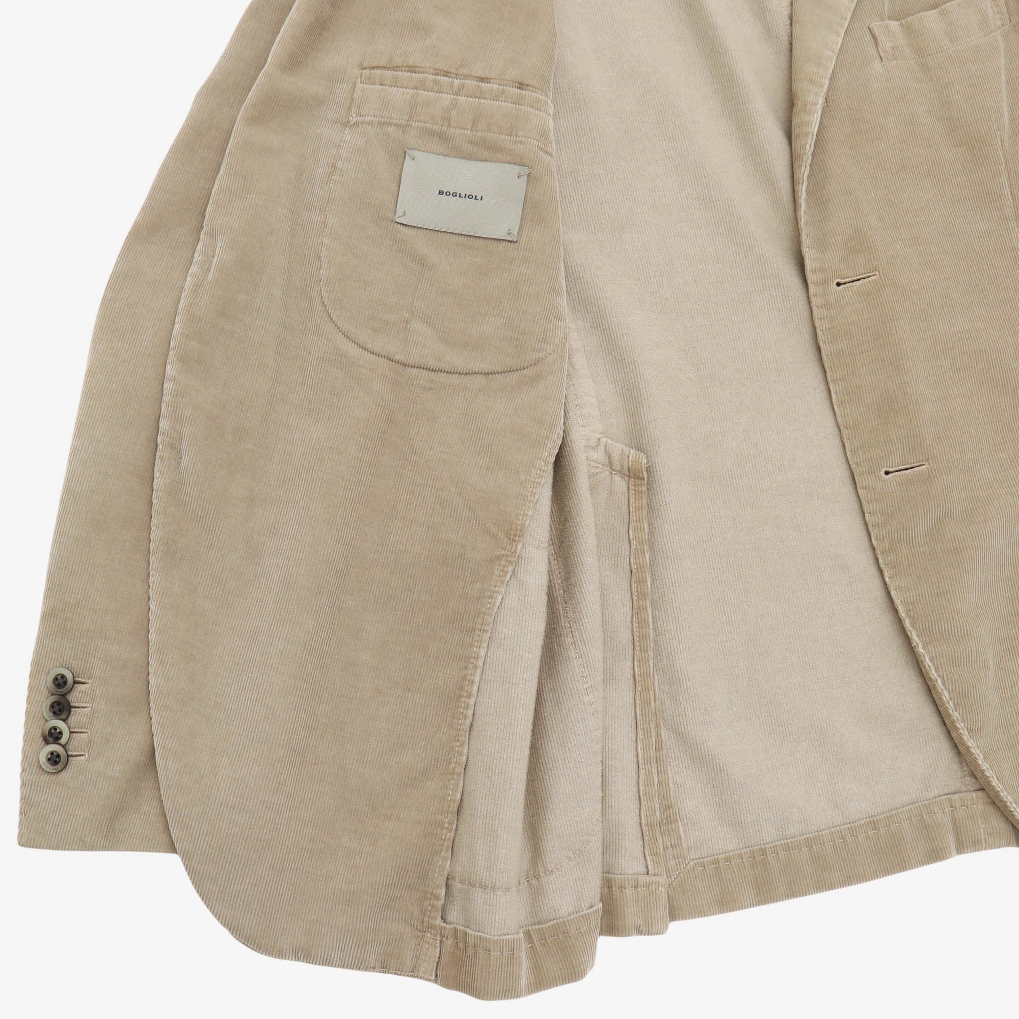 Unstructured Corduroy Jacket