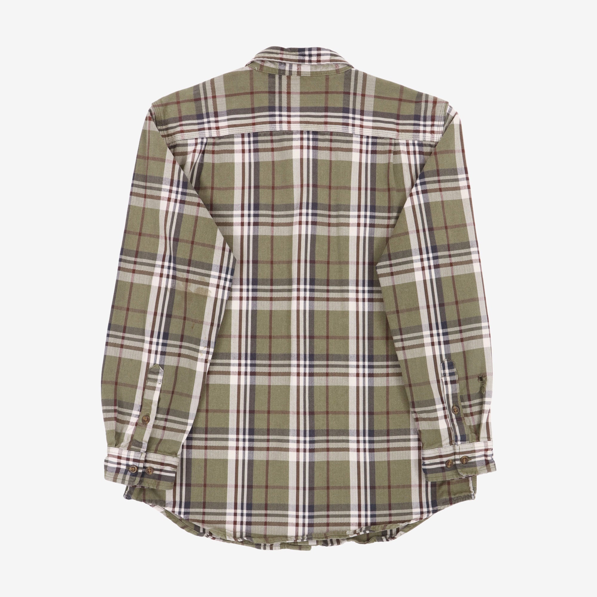 Plaid Flannel Work Shirt
